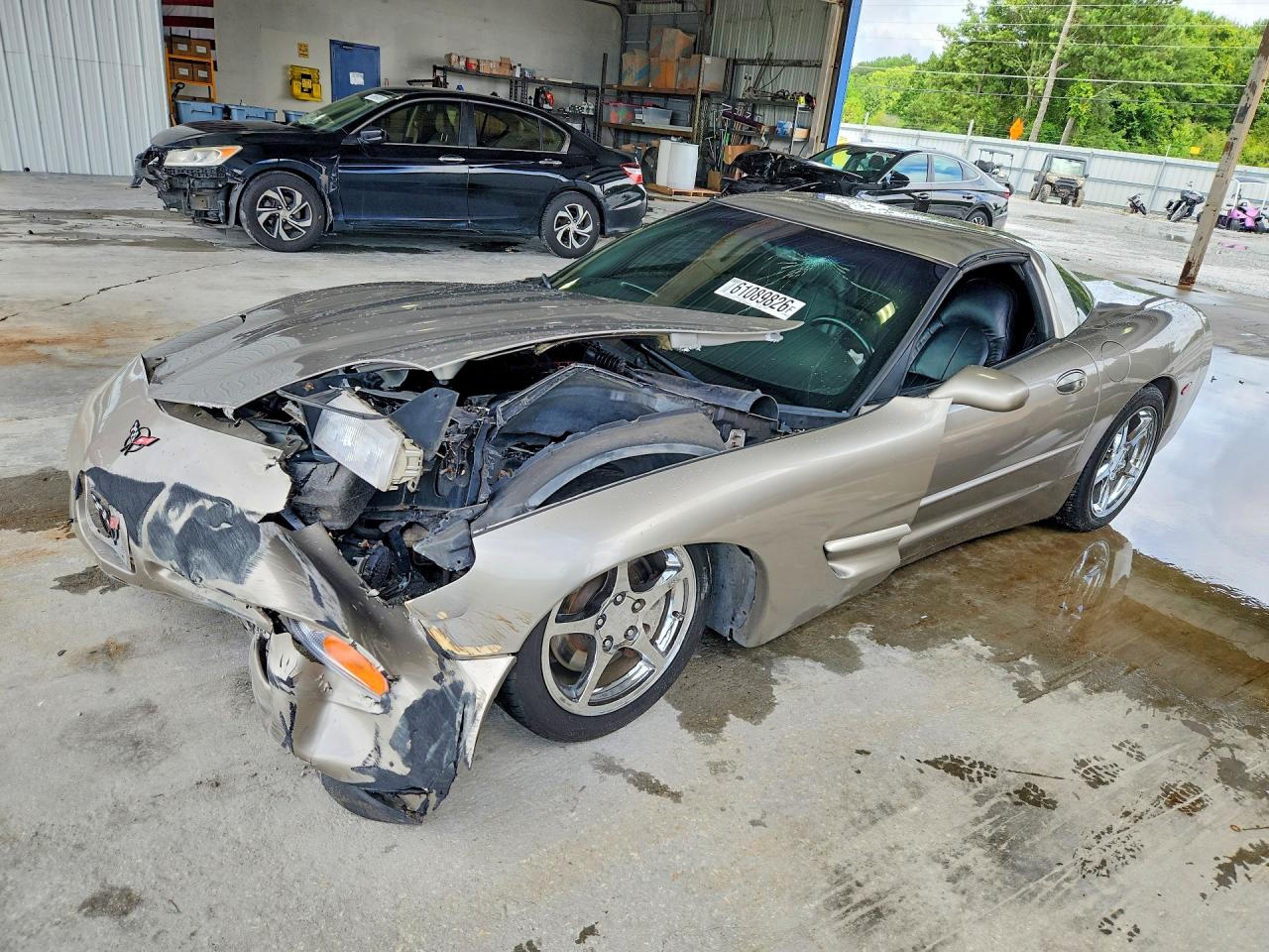 1998 Chevrolet Corvette Silver vin: 1G1YY22G6W5124263