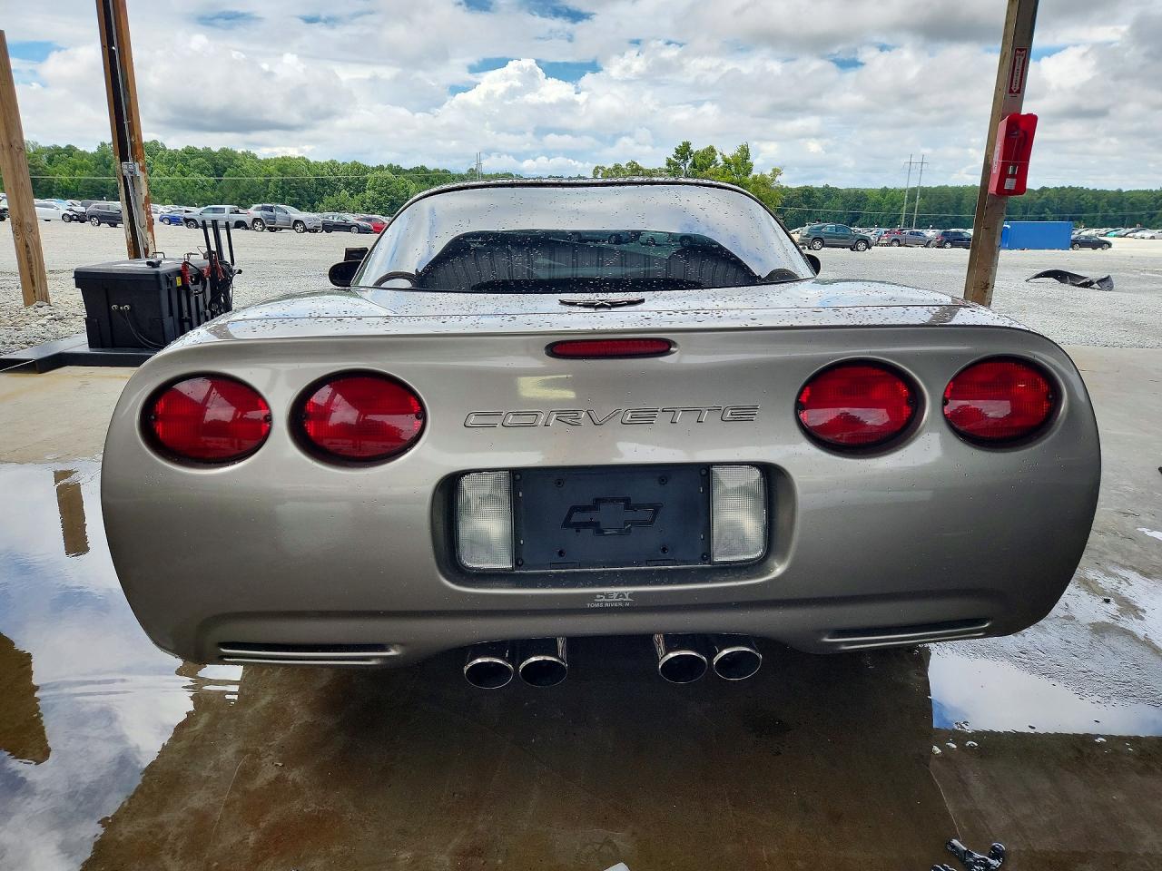 1998 Chevrolet Corvette Silver vin: 1G1YY22G6W5124263