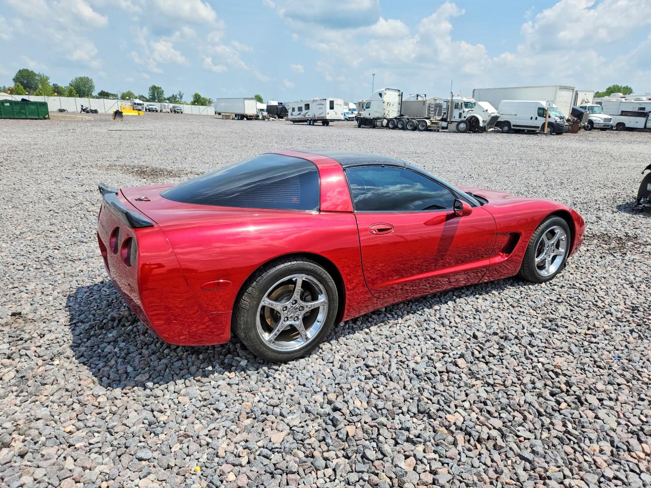 1999 Chevrolet Corvette Red vin: 1G1YY22G6X5123387