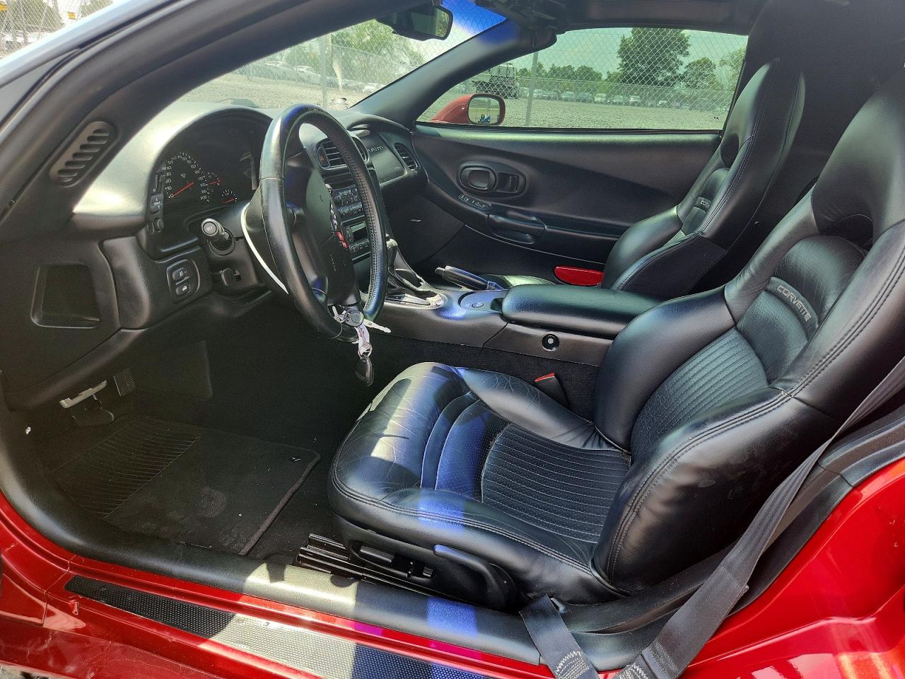 1999 Chevrolet Corvette Red vin: 1G1YY22G6X5123387