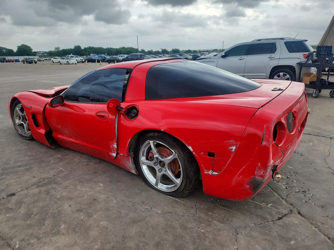 2000 Chevrolet Corvette Red vin: 1G1YY22G6Y5130017