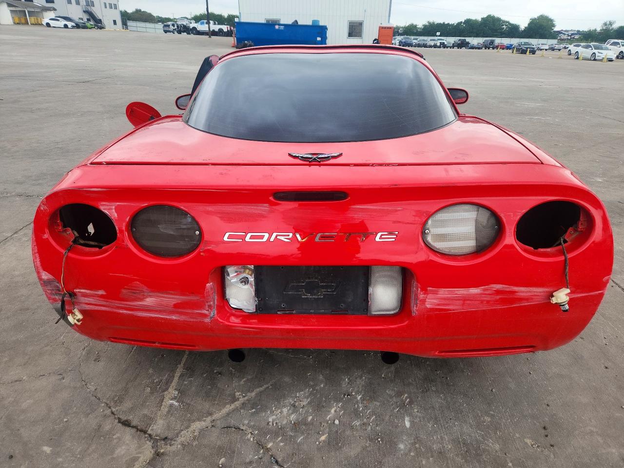 2000 Chevrolet Corvette Red vin: 1G1YY22G6Y5130017