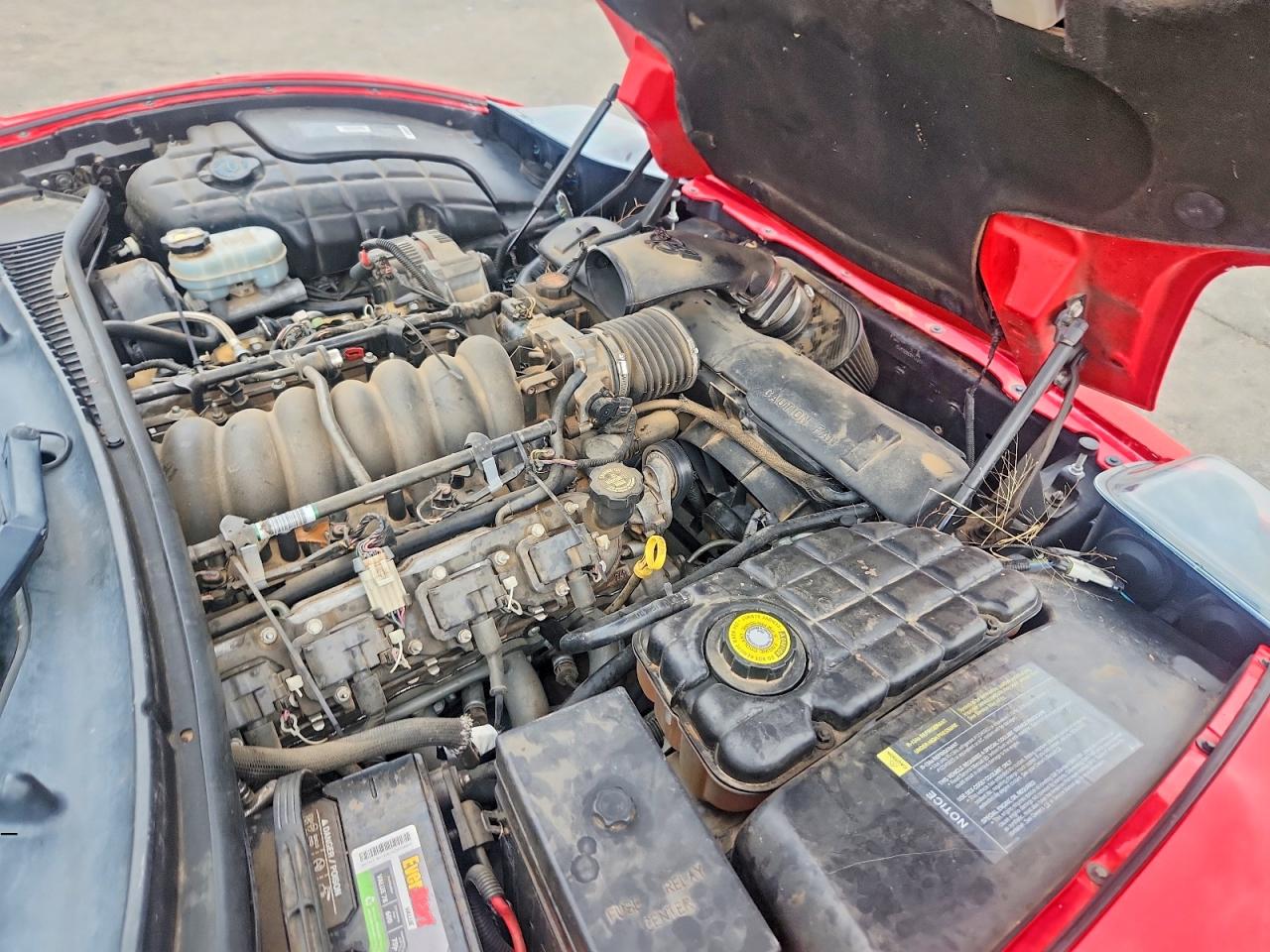 2000 Chevrolet Corvette Red vin: 1G1YY22G6Y5130017