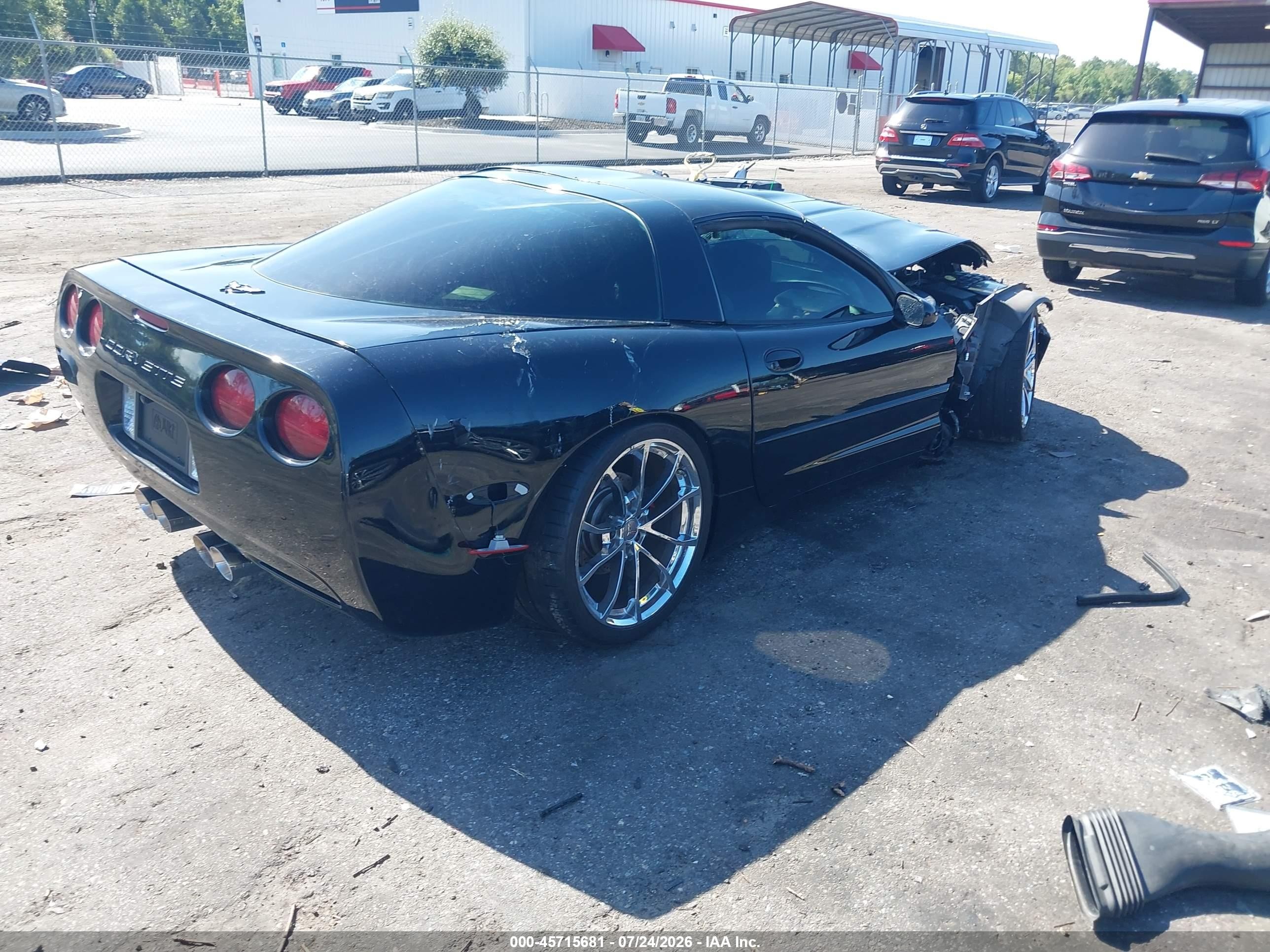 1999 Chevrolet Corvette   Black vin: 1G1YY22G7X5103732