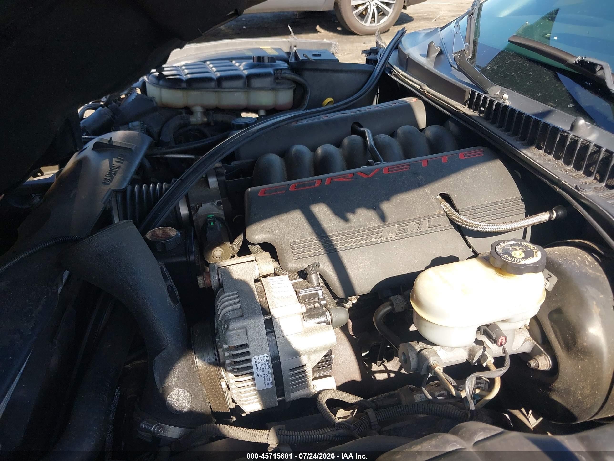 1999 Chevrolet Corvette   Black vin: 1G1YY22G7X5103732