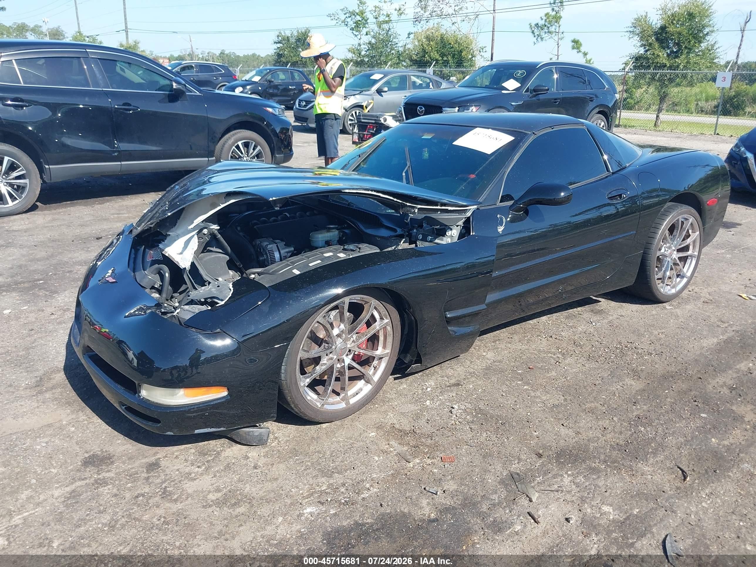 1999 Chevrolet Corvette   Black vin: 1G1YY22G7X5103732