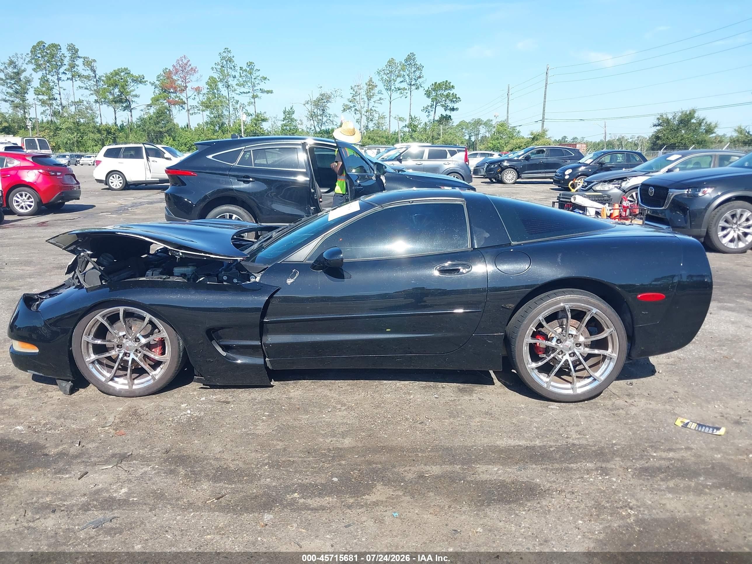 1999 Chevrolet Corvette   Black vin: 1G1YY22G7X5103732
