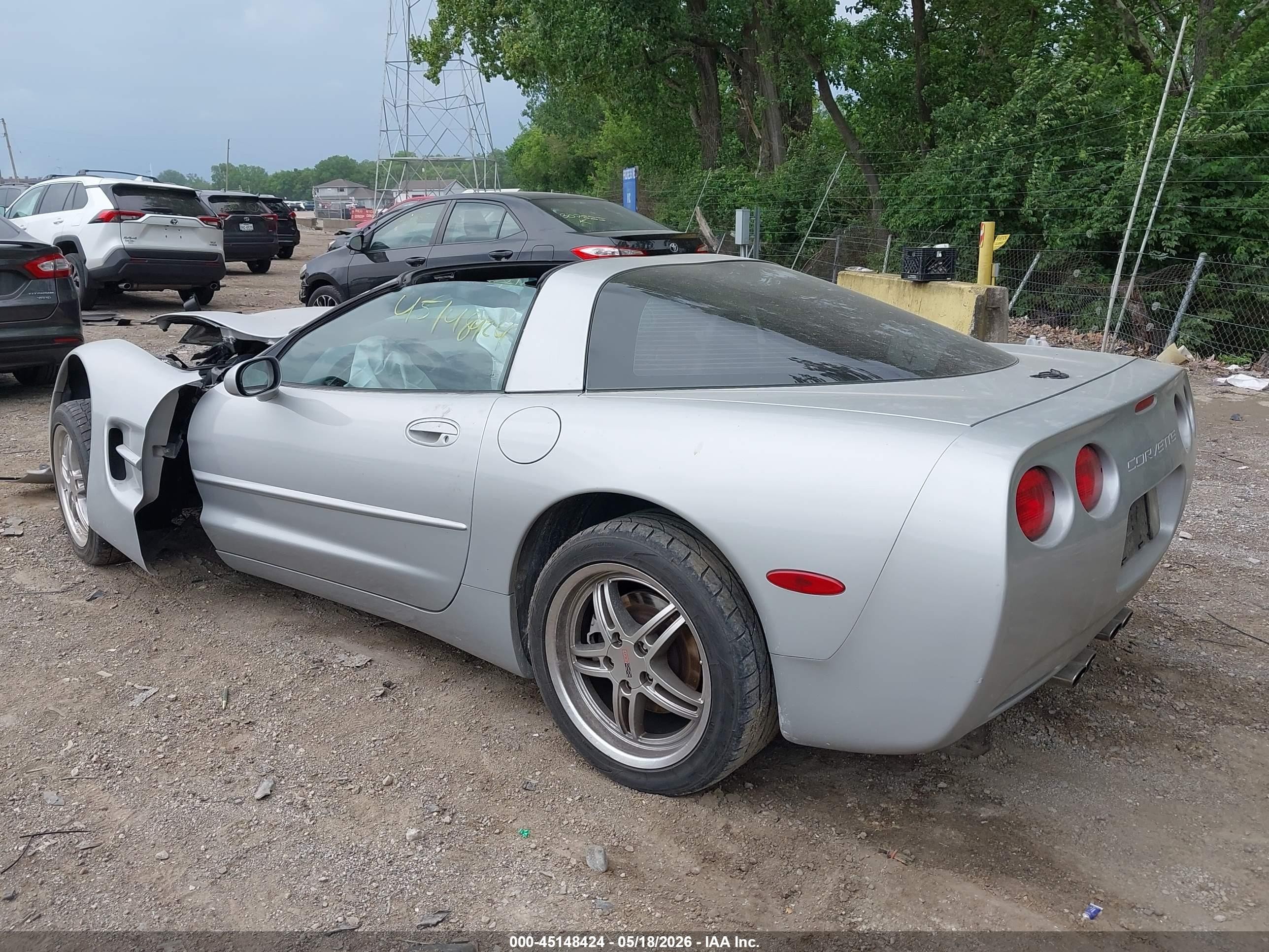 1999 Chevrolet Corvette   Silver vin: 1G1YY22G7X5131045