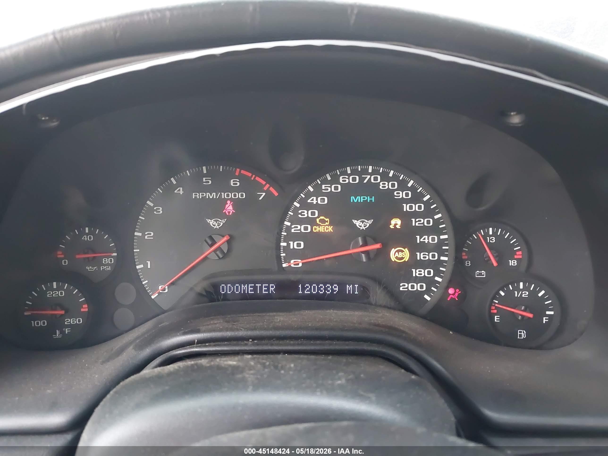 1999 Chevrolet Corvette   Silver vin: 1G1YY22G7X5131045