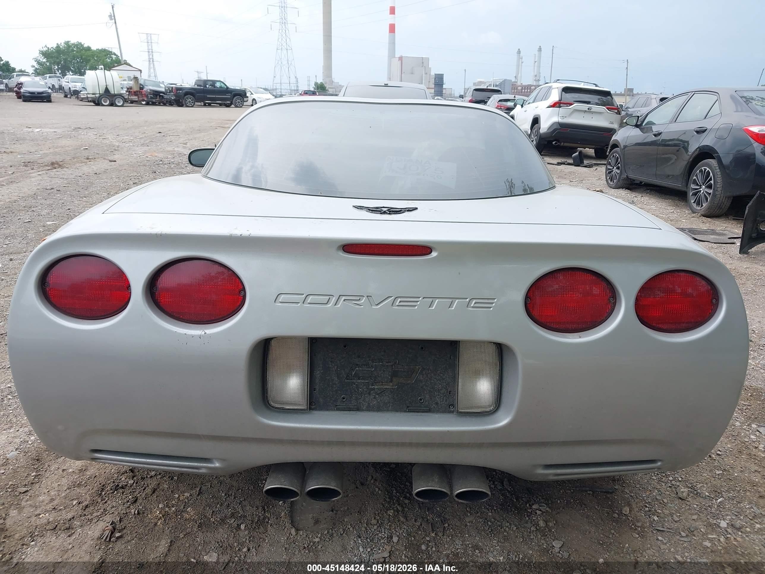 1999 Chevrolet Corvette   Silver vin: 1G1YY22G7X5131045
