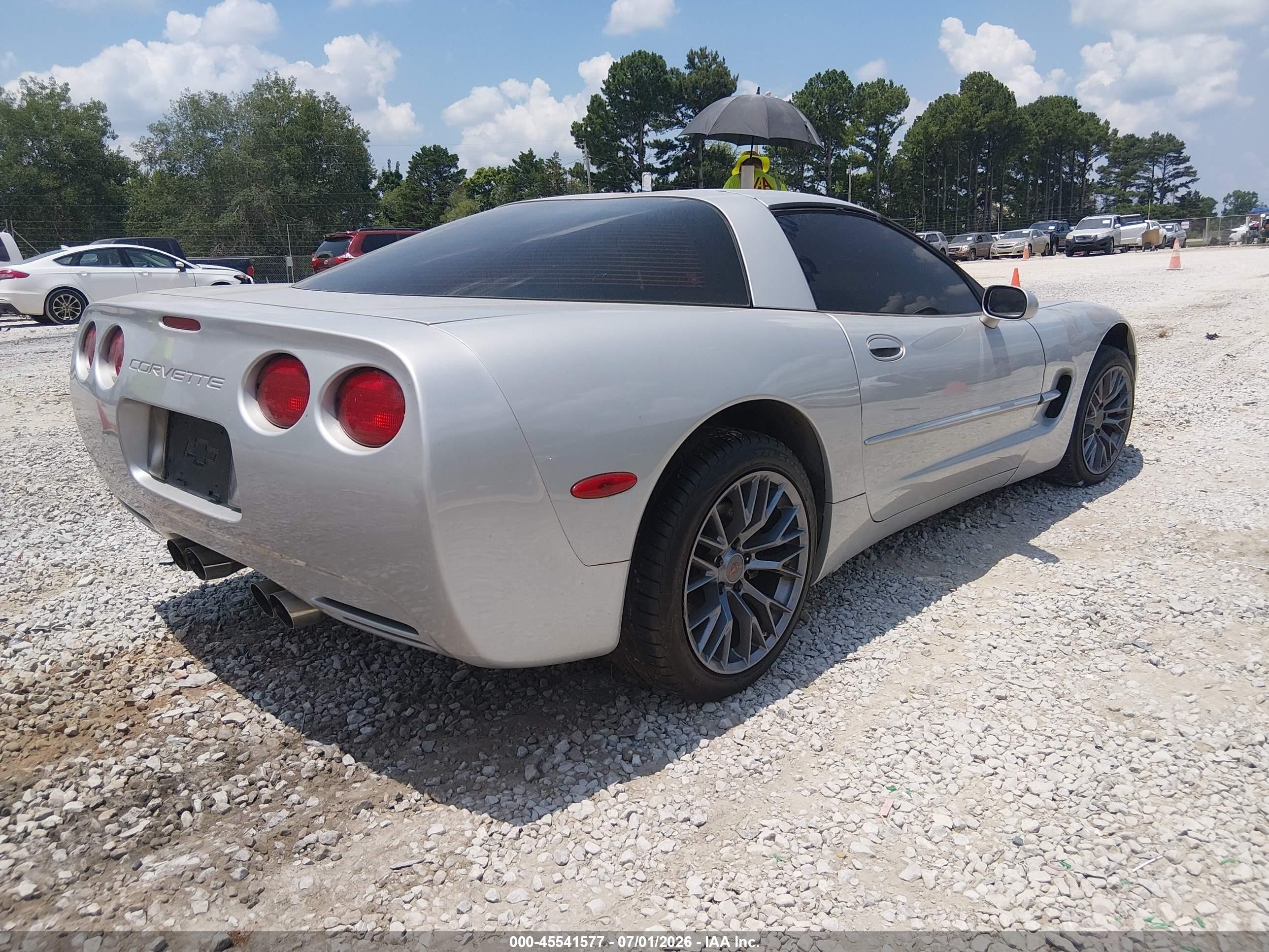 2000 Chevrolet Corvette   Серебряный vin: 1G1YY22G7Y5116451