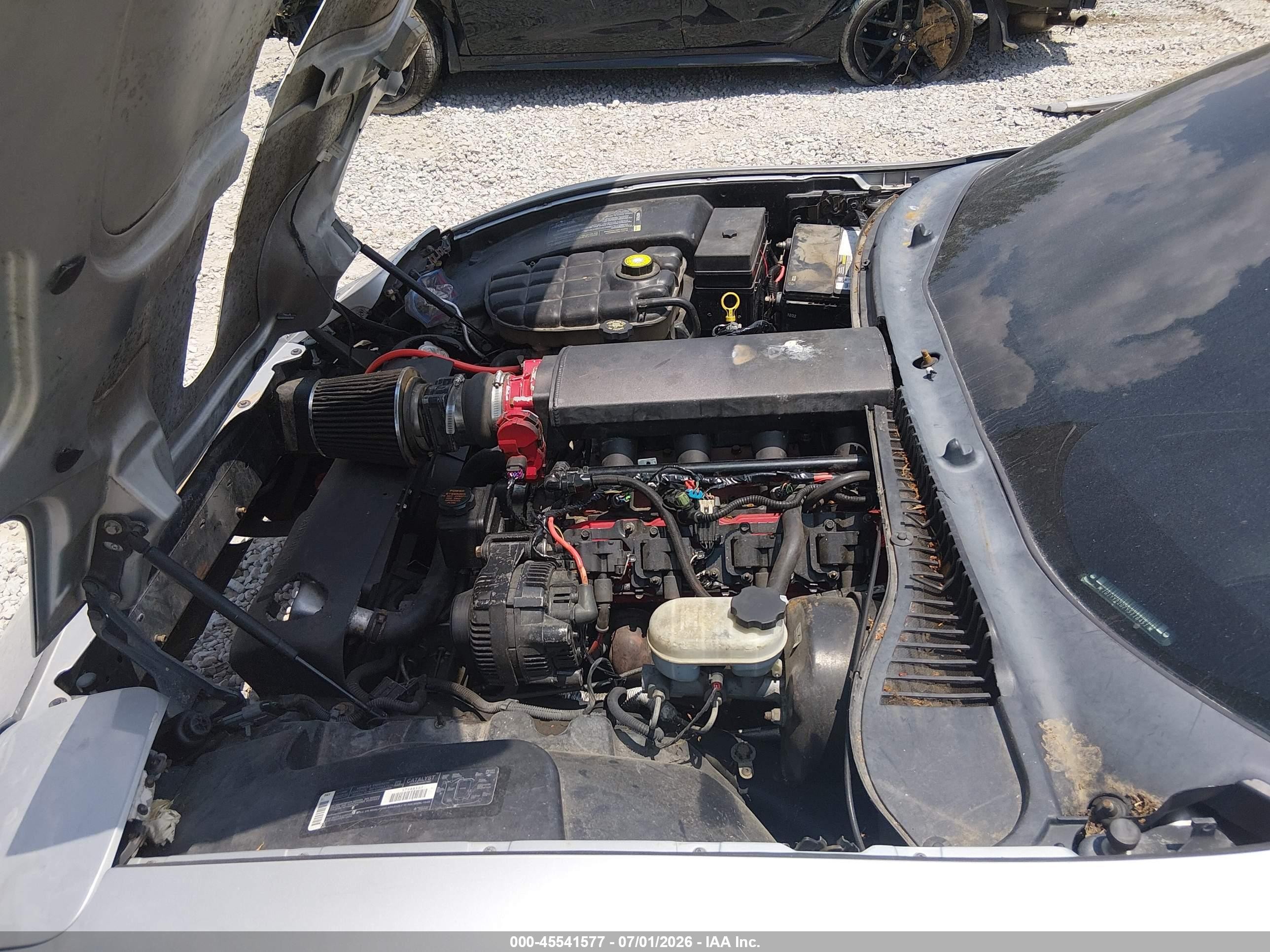 2000 Chevrolet Corvette   Серебряный vin: 1G1YY22G7Y5116451
