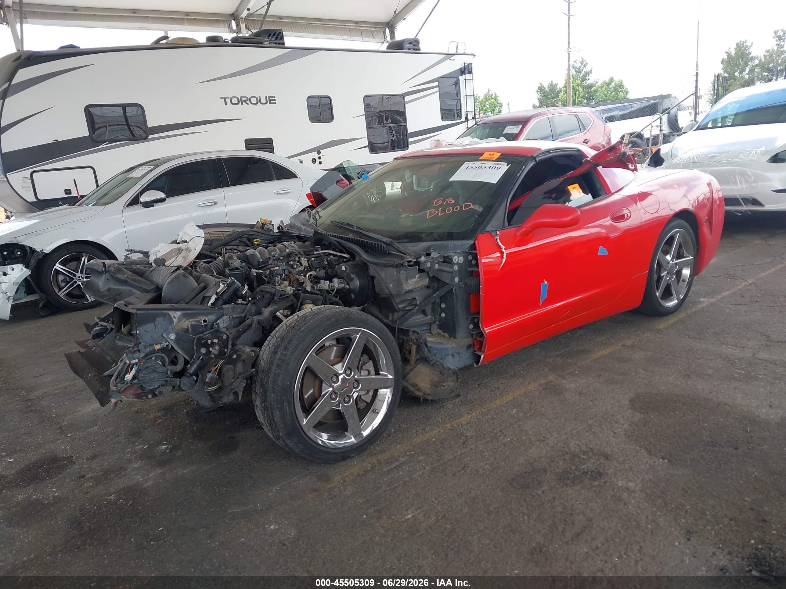 2000 Chevrolet Corvette   Red vin: 1G1YY22G7Y5125196
