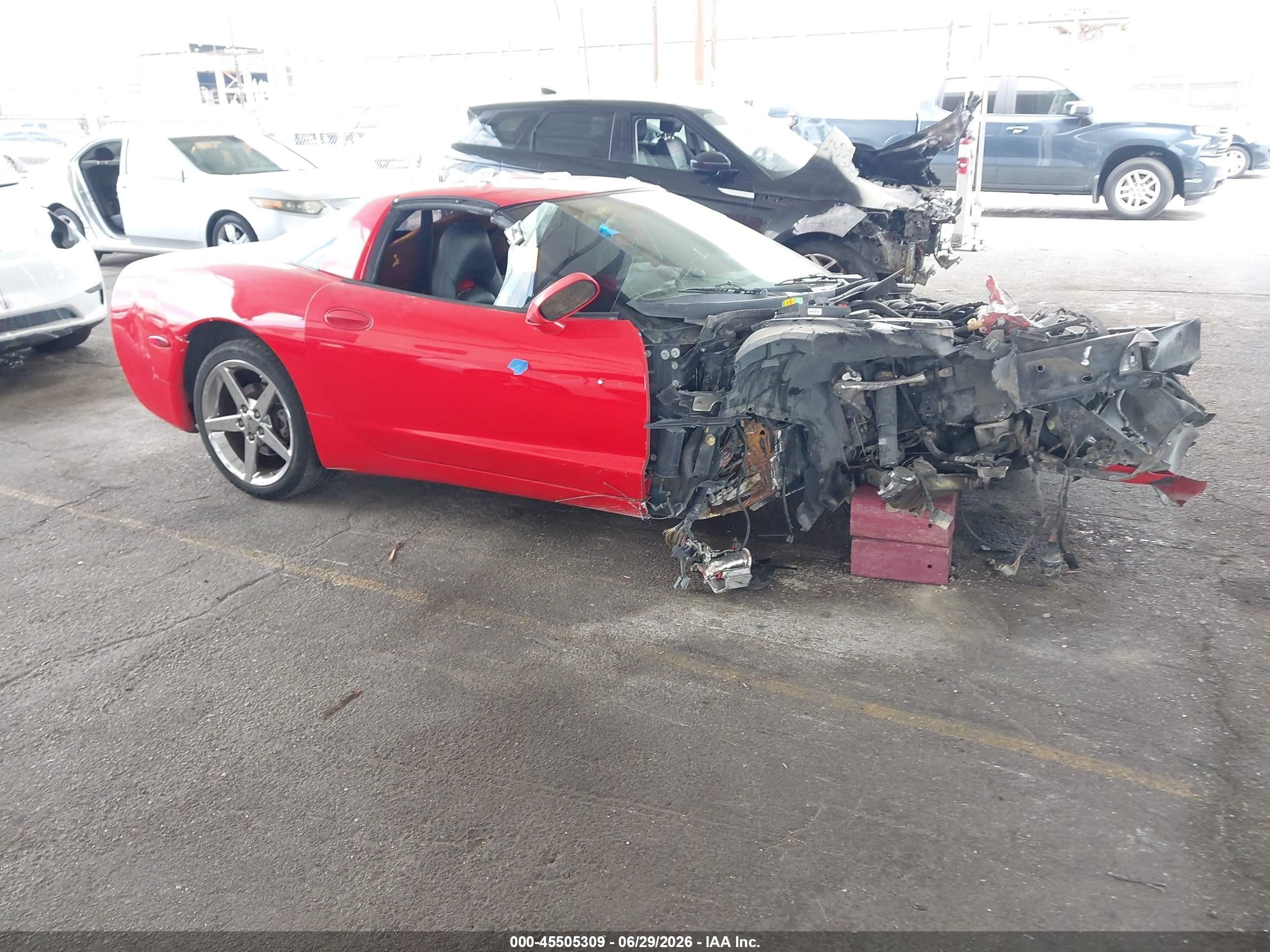 2000 Chevrolet Corvette   Red vin: 1G1YY22G7Y5125196