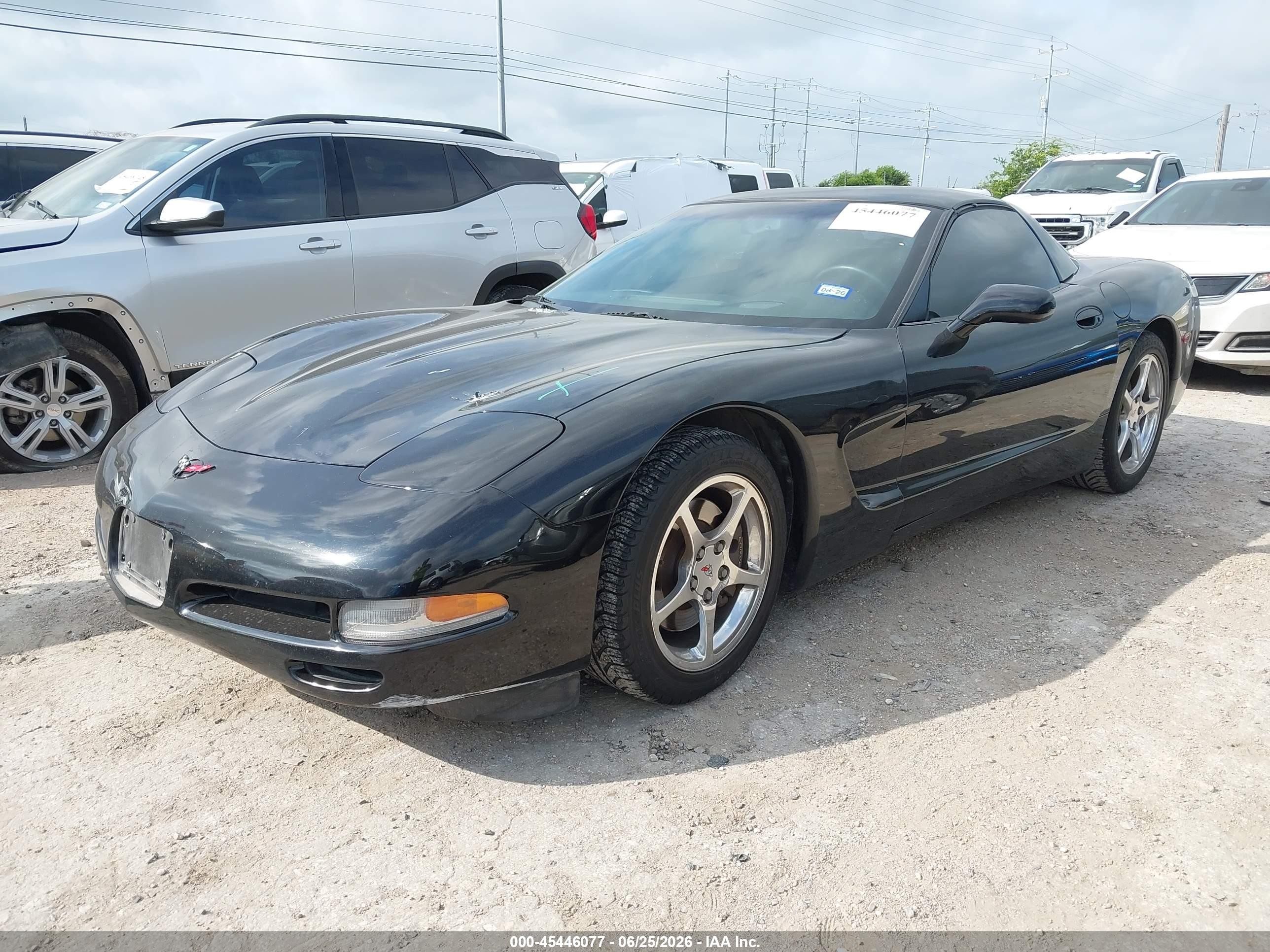 2001 Chevrolet Corvette   Black vin: 1G1YY22G815122295