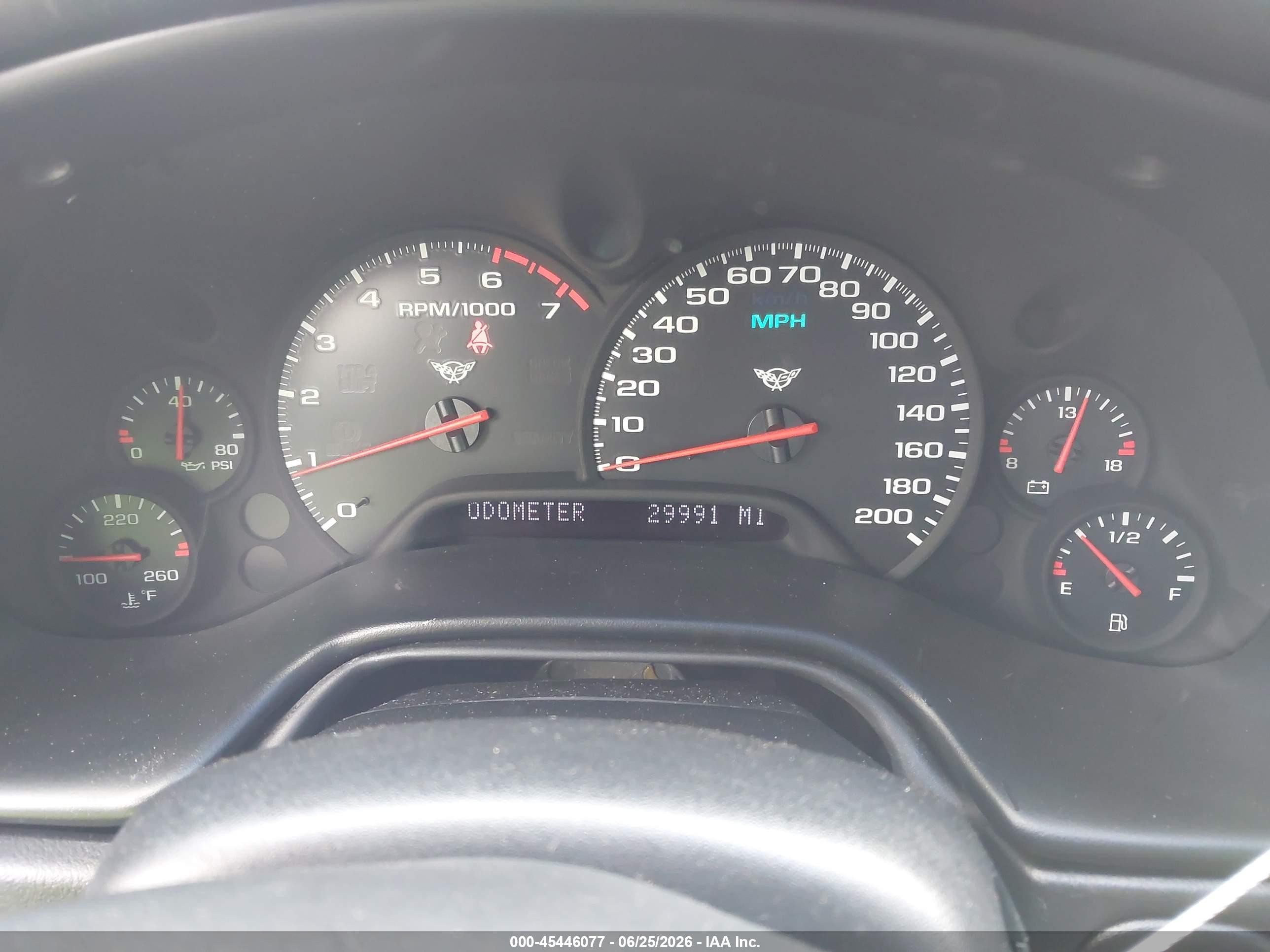 2001 Chevrolet Corvette   Black vin: 1G1YY22G815122295