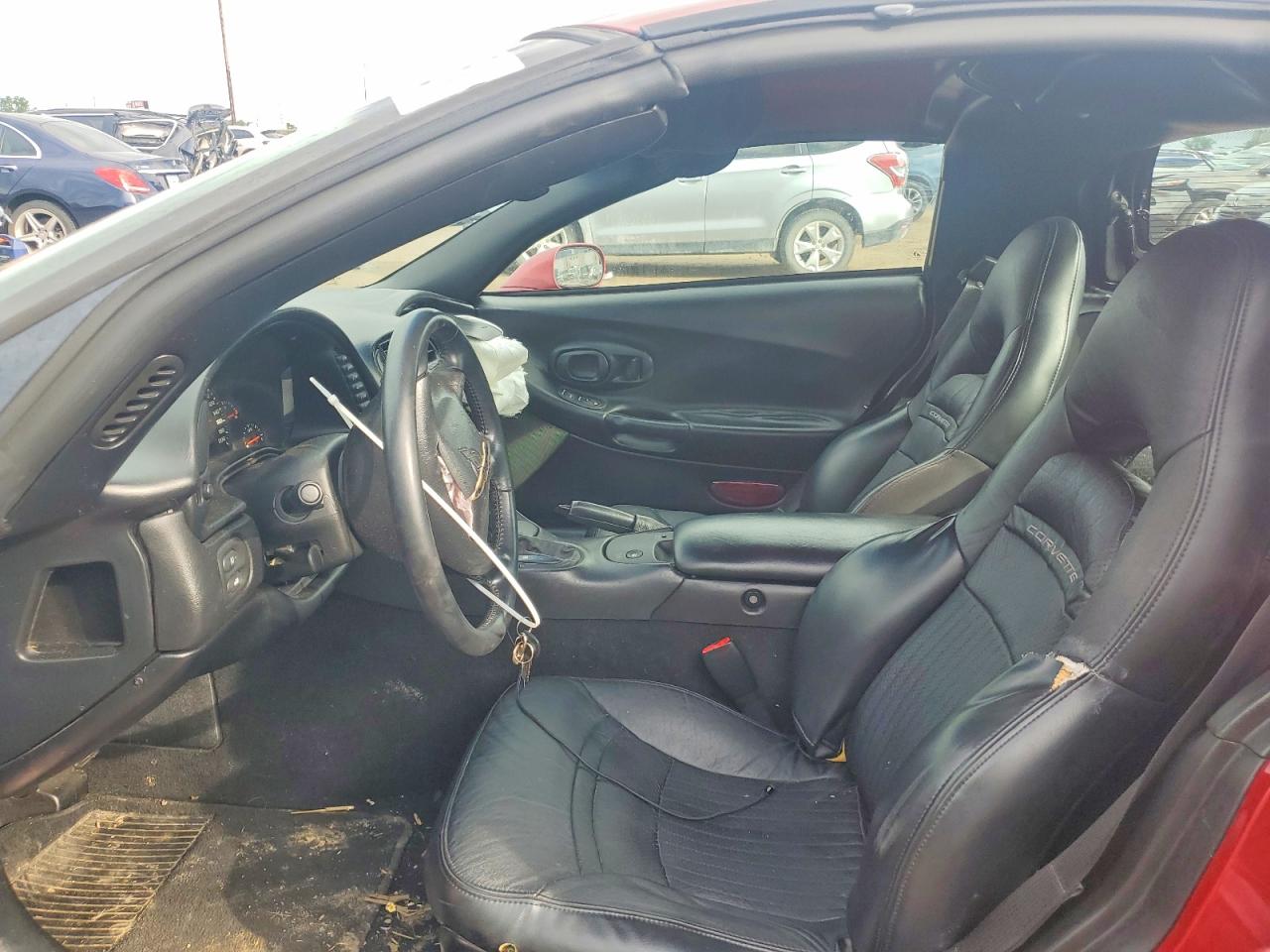 2001 Chevrolet Corvette Бордовый vin: 1G1YY22G815134026