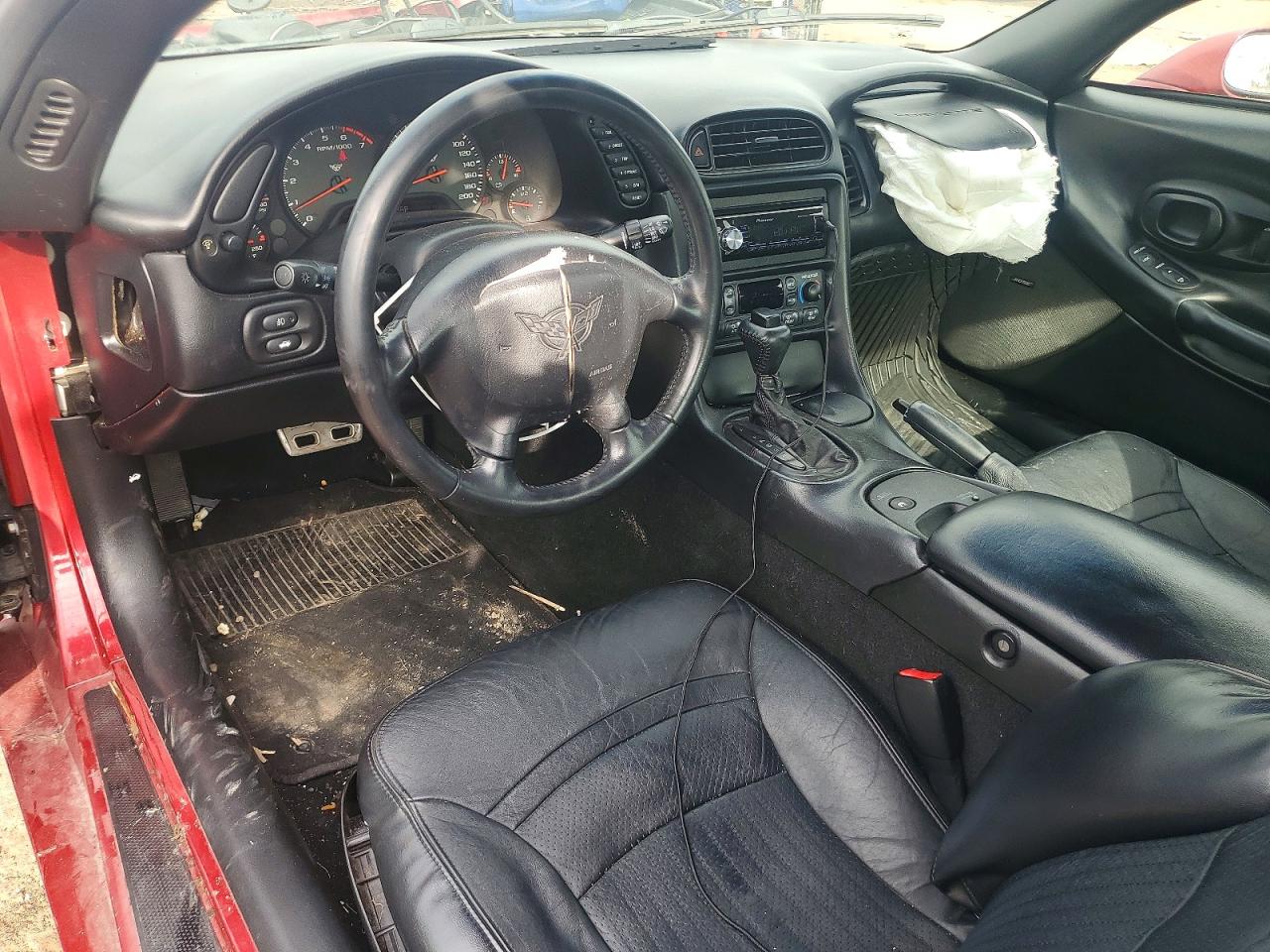 2001 Chevrolet Corvette Бордовый vin: 1G1YY22G815134026