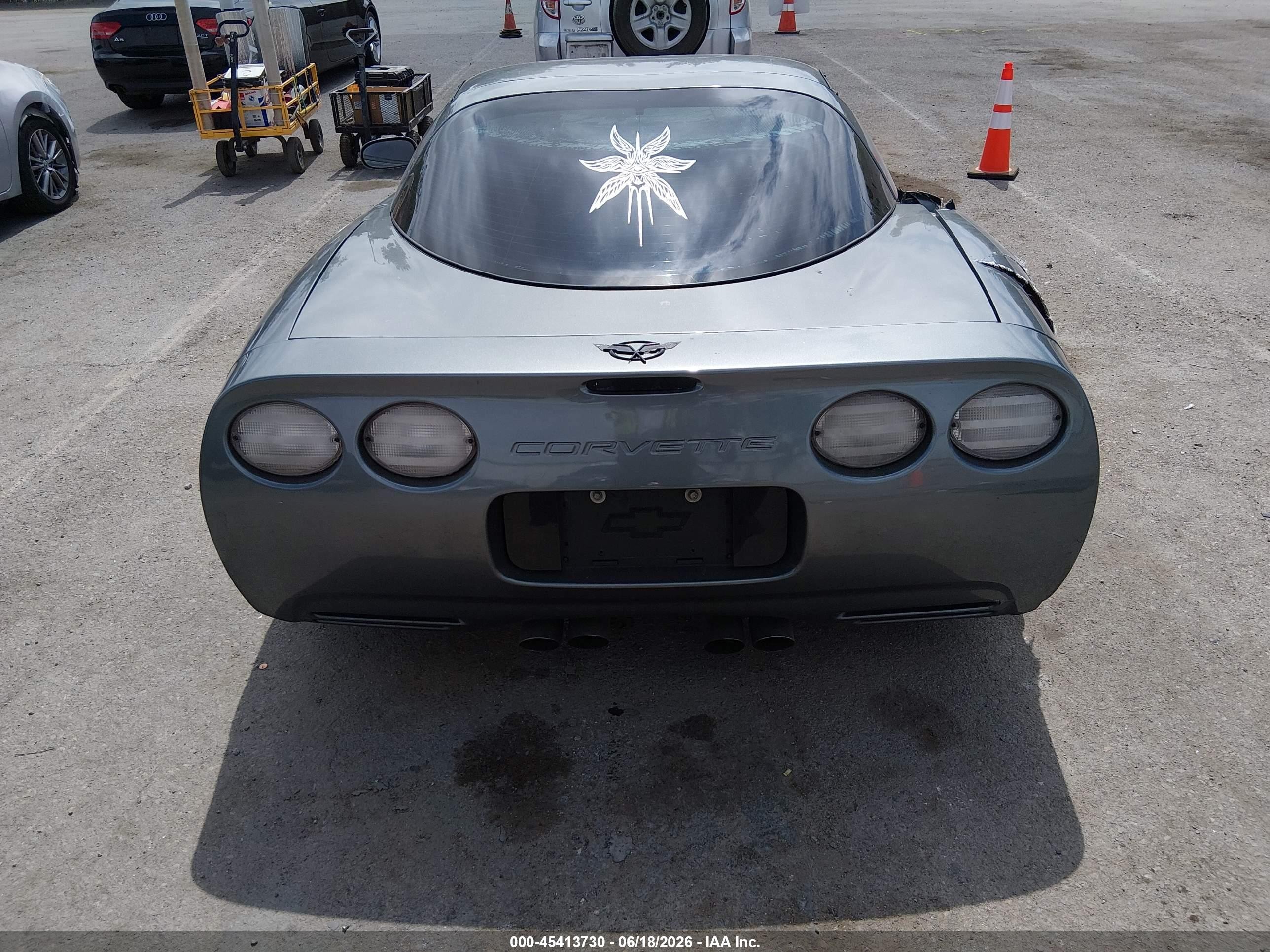 2004 Chevrolet Corvette   Gray vin: 1G1YY22G845113763