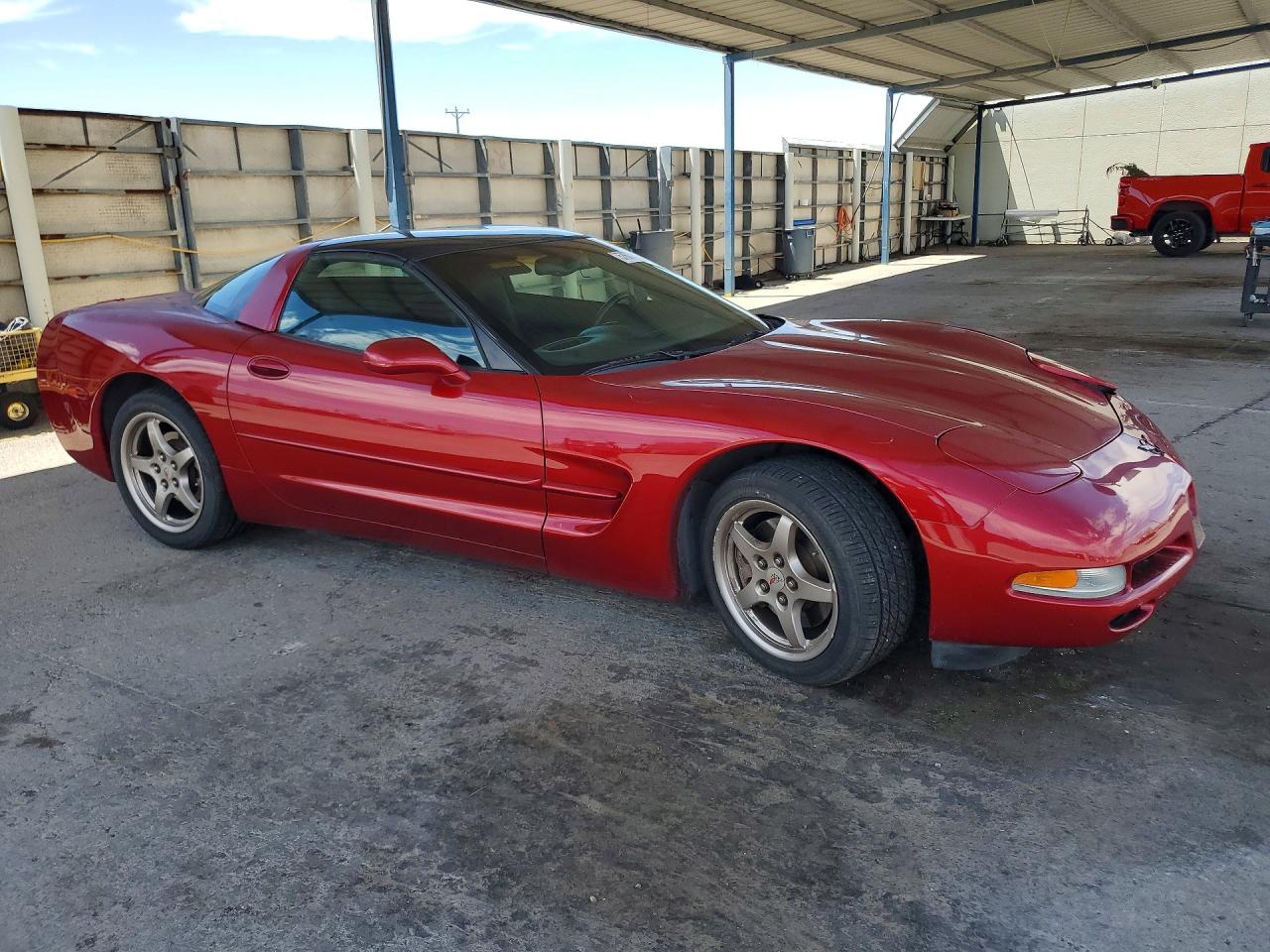 2004 Chevrolet Corvette Maroon vin: 1G1YY22G845123418