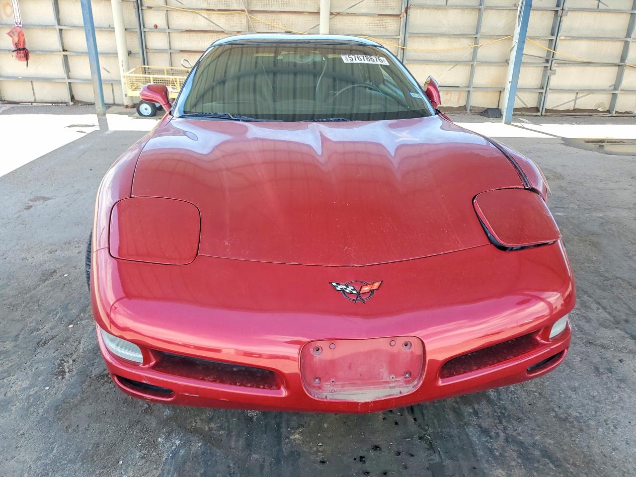 2004 Chevrolet Corvette Maroon vin: 1G1YY22G845123418