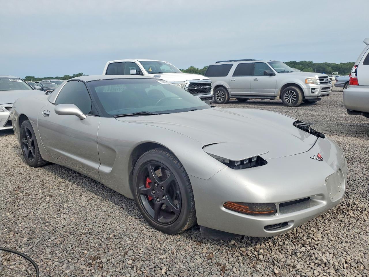 2004 Chevrolet Corvette Серебряный vin: 1G1YY22G845127503