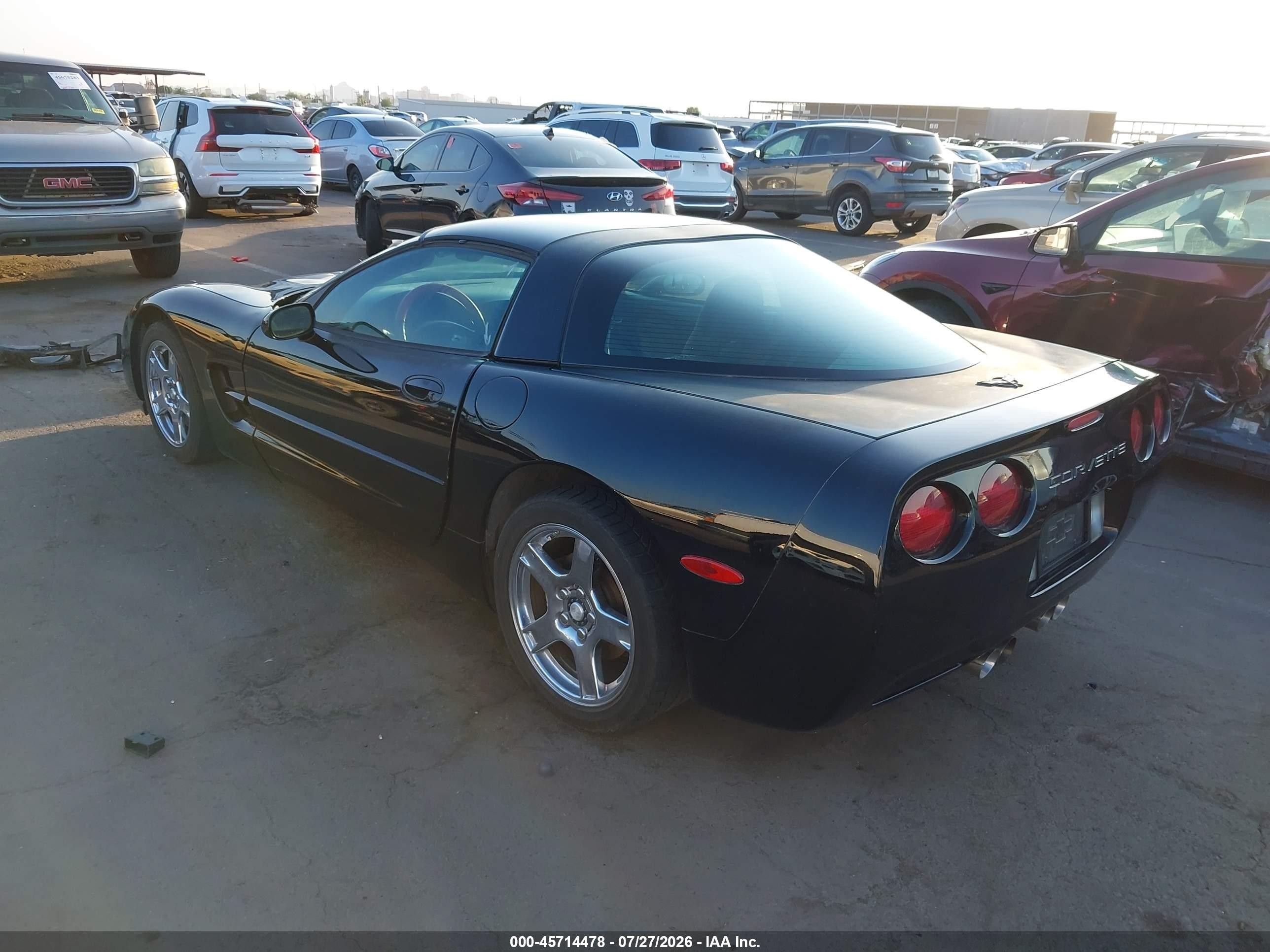1997 Chevrolet Corvette   Black vin: 1G1YY22G8V5104238