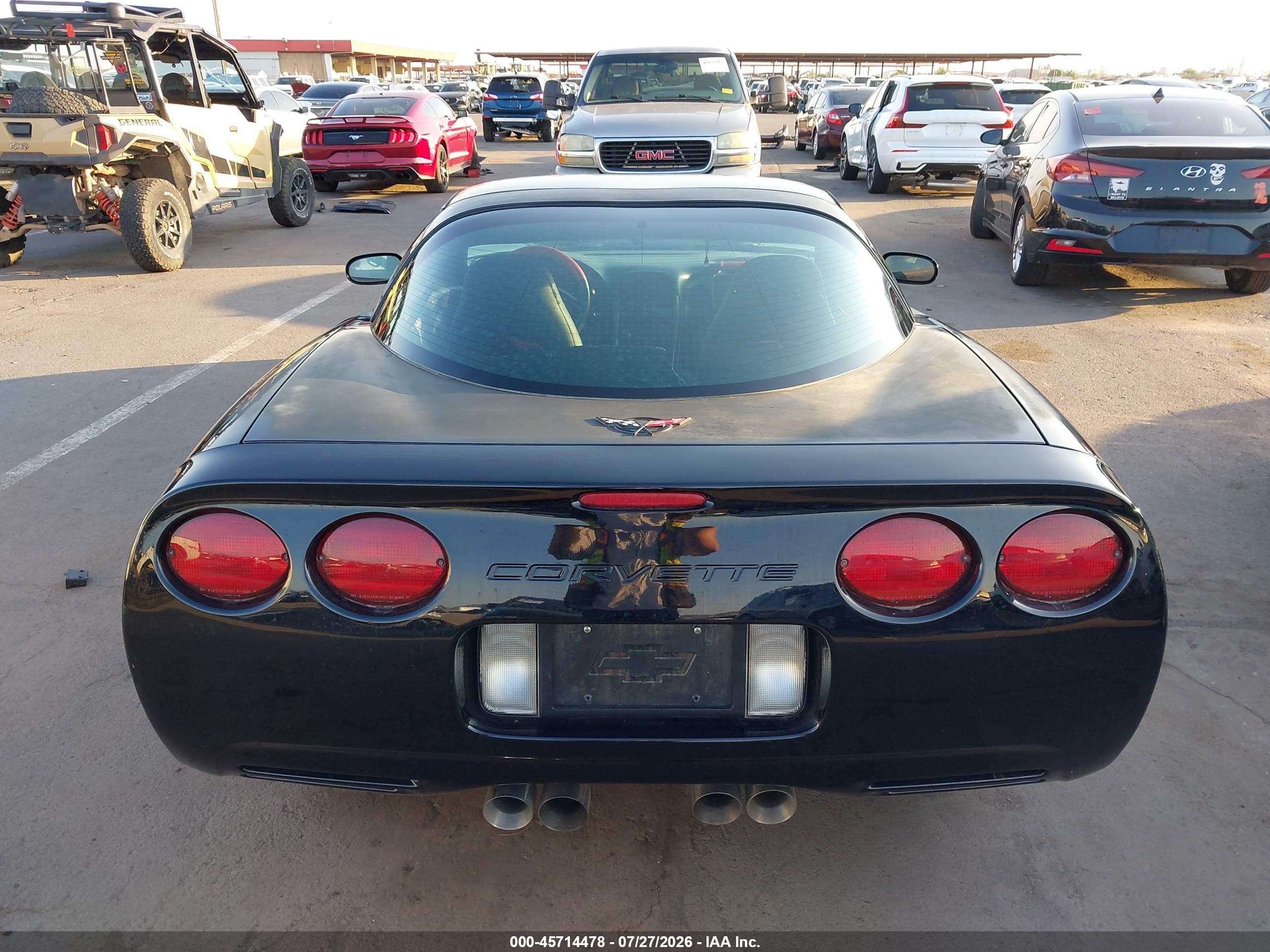 1997 Chevrolet Corvette   Black vin: 1G1YY22G8V5104238