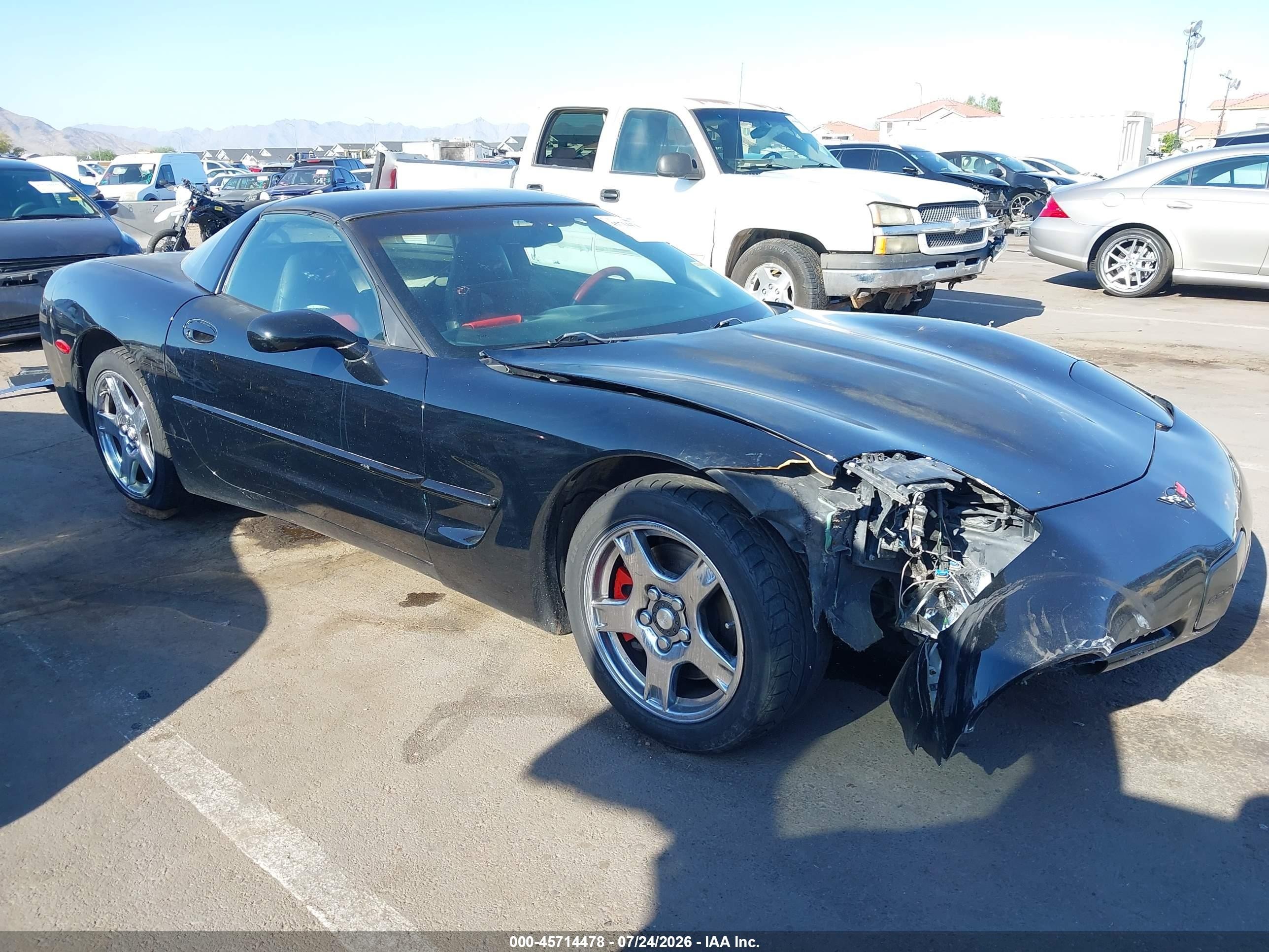1997 Chevrolet Corvette   Black vin: 1G1YY22G8V5104238