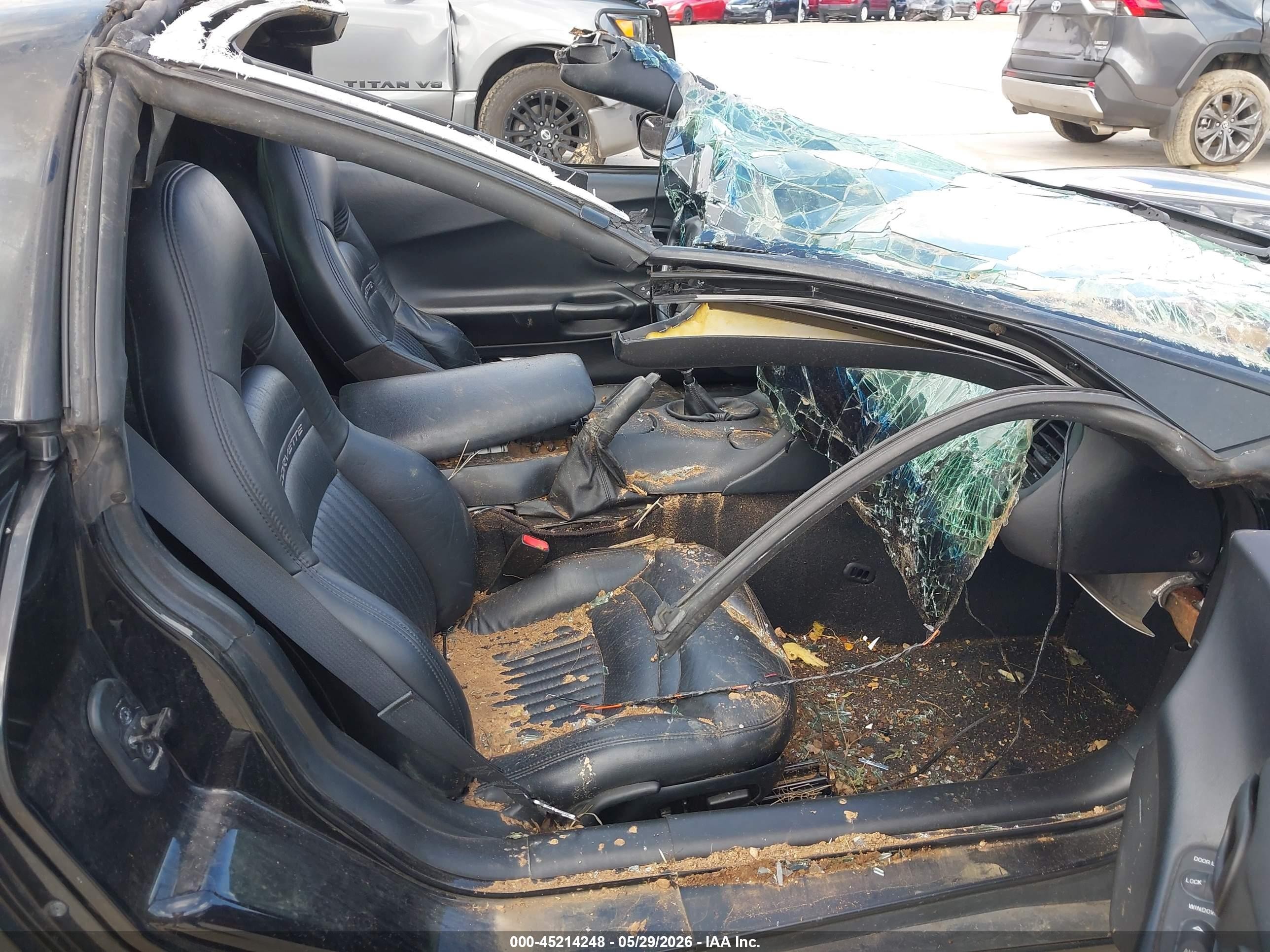 1998 Chevrolet Corvette   Black vin: 1G1YY22G8W5102345