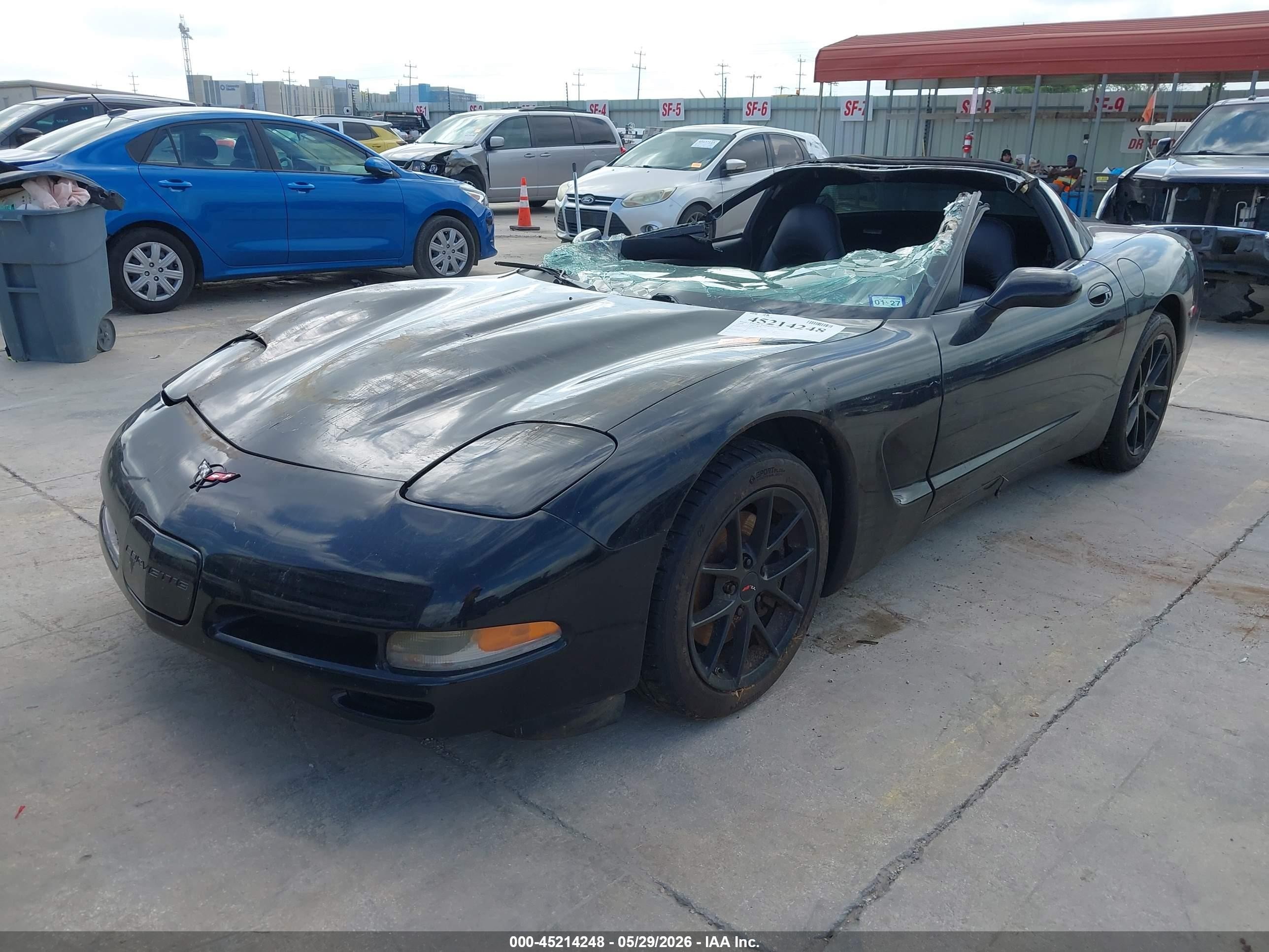 1998 Chevrolet Corvette   Black vin: 1G1YY22G8W5102345