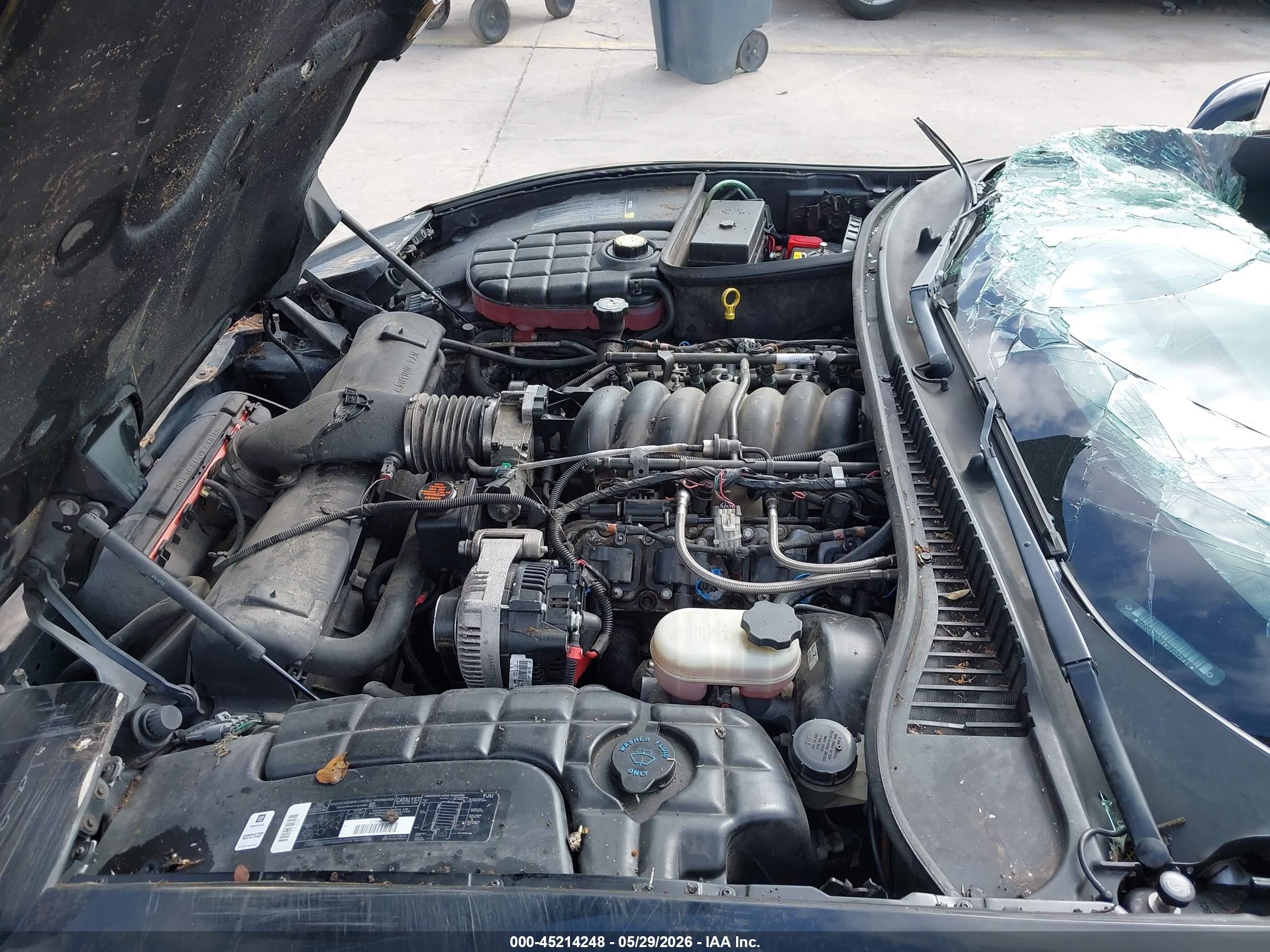 1998 Chevrolet Corvette   Black vin: 1G1YY22G8W5102345