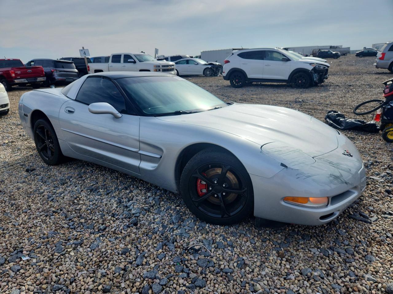 1999 Chevrolet Corvette Silver vin: 1G1YY22G8X5101309
