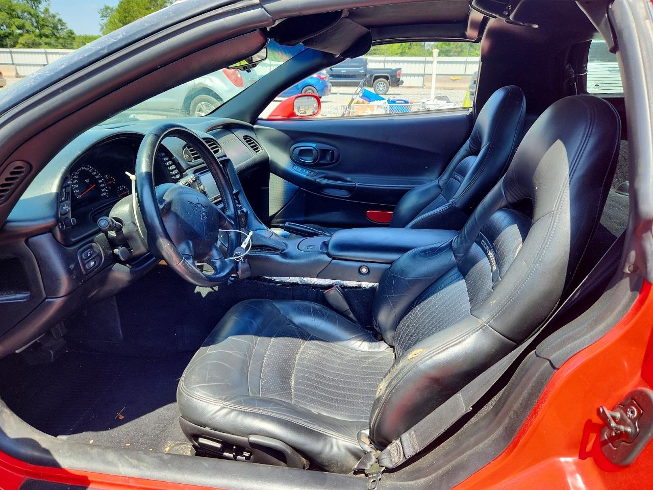 1999 Chevrolet Corvette Red vin: 1G1YY22G8X5104212