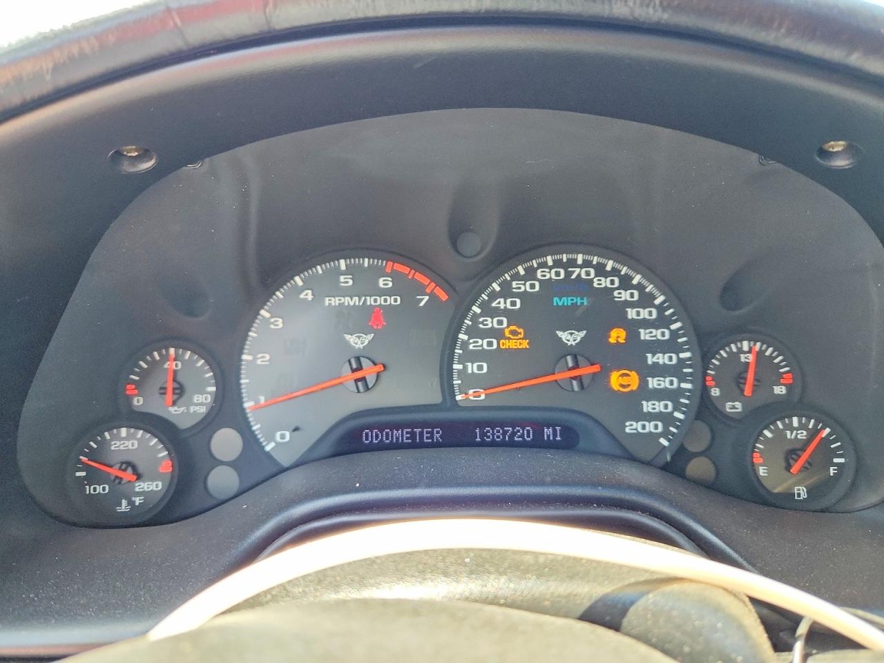 1999 Chevrolet Corvette Red vin: 1G1YY22G8X5104212