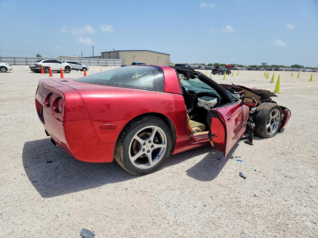 2000 Chevrolet Corvette Red vin: 1G1YY22G8Y5103756