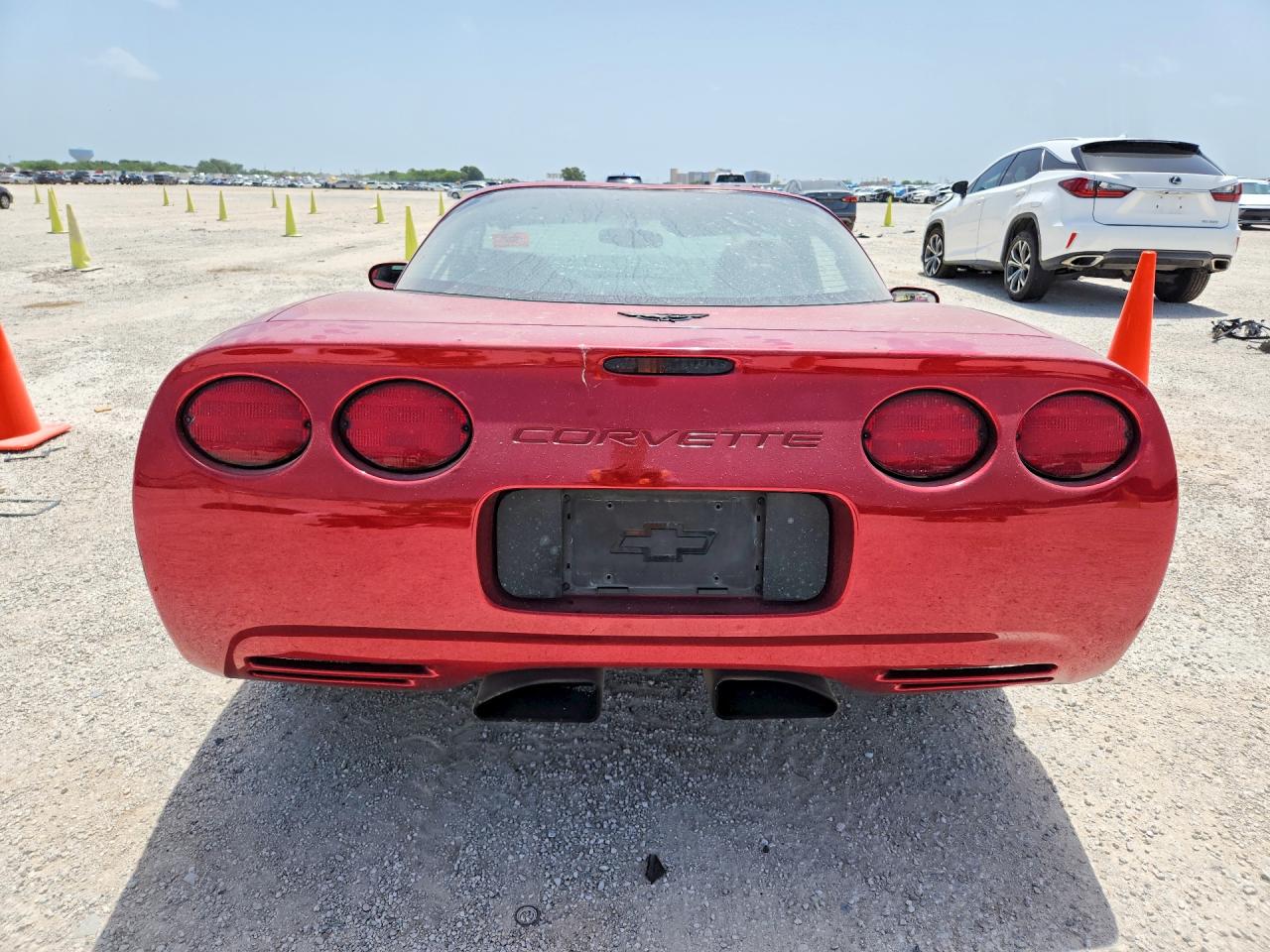 2000 Chevrolet Corvette Red vin: 1G1YY22G8Y5103756