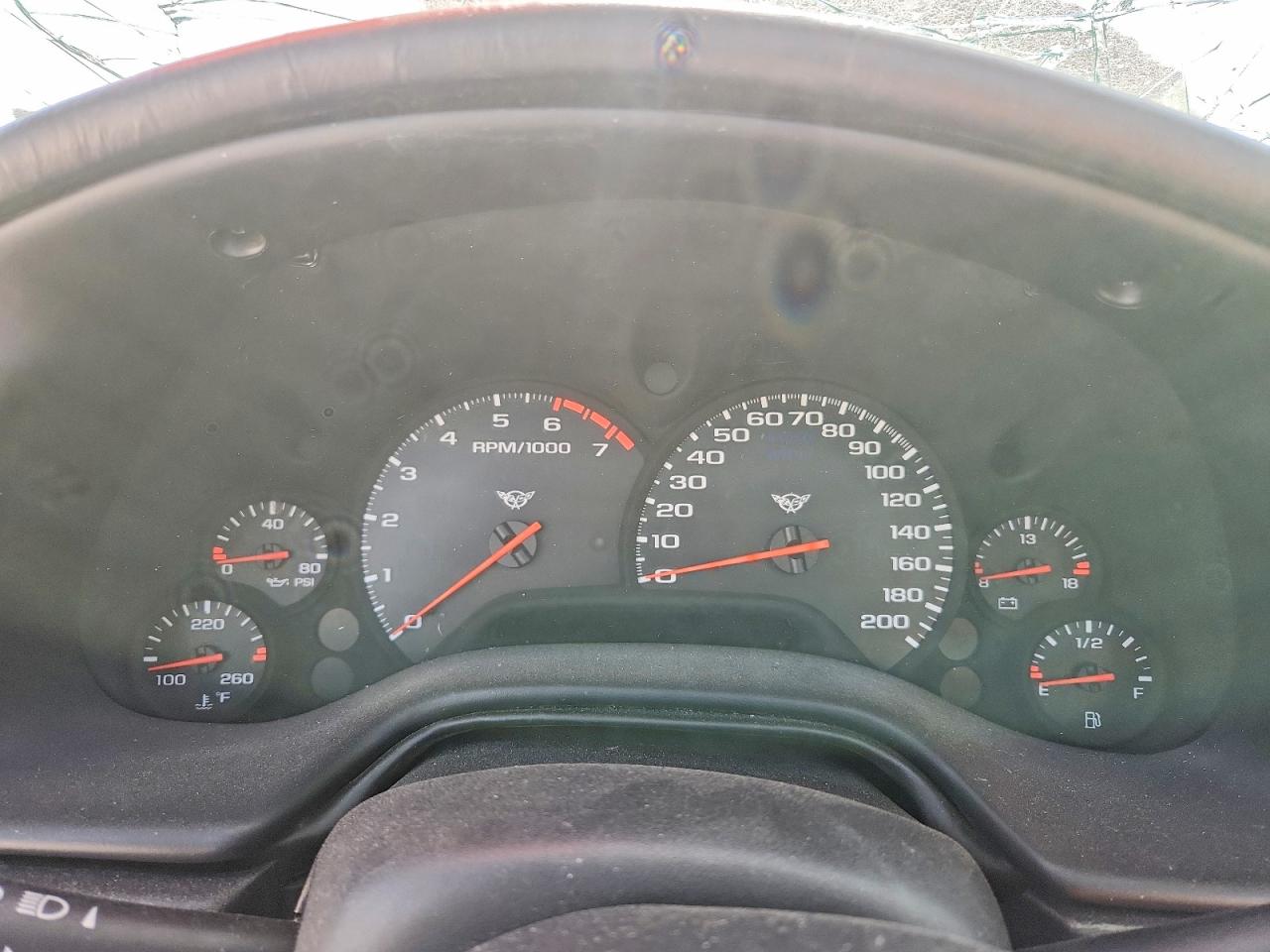 2000 Chevrolet Corvette Red vin: 1G1YY22G8Y5103756