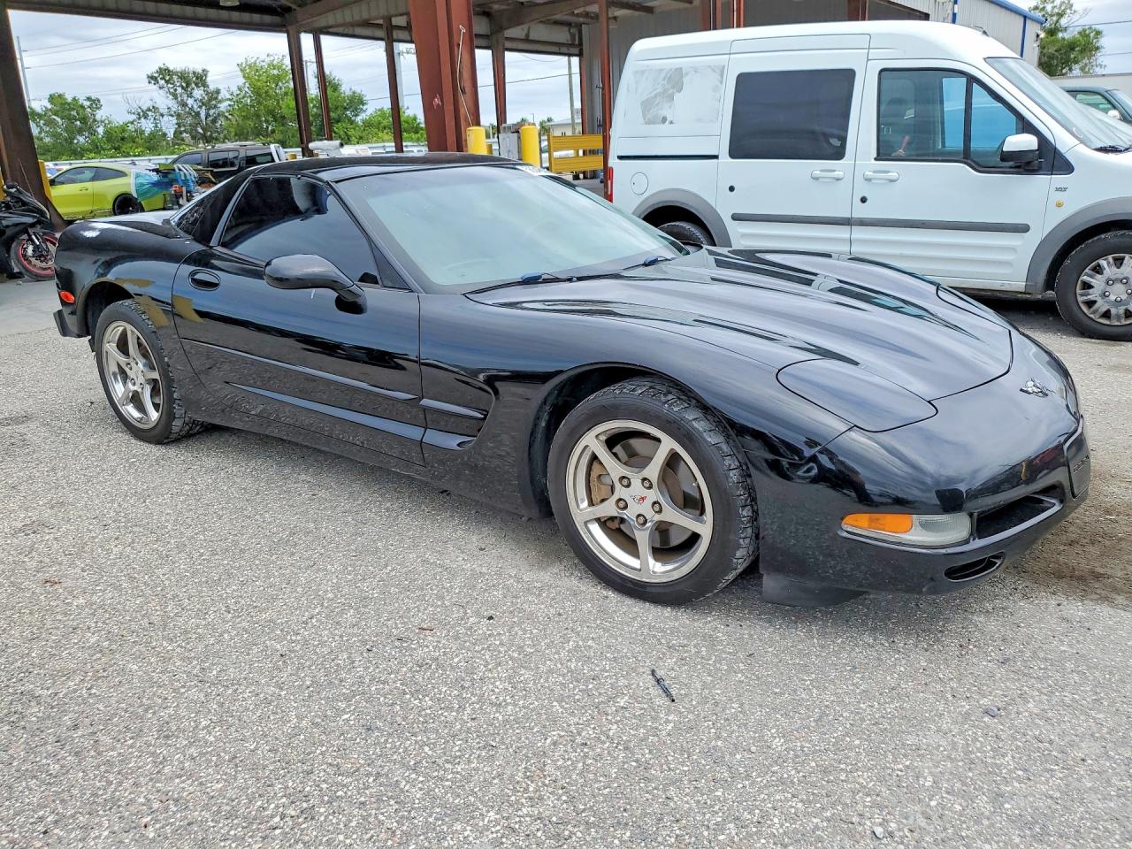 2003 Chevrolet Corvette Black vin: 1G1YY22G935101314