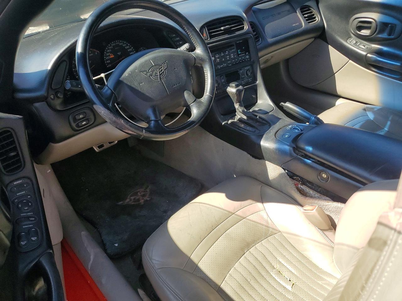 1998 Chevrolet Corvette Red vin: 1G1YY22G9W5117405