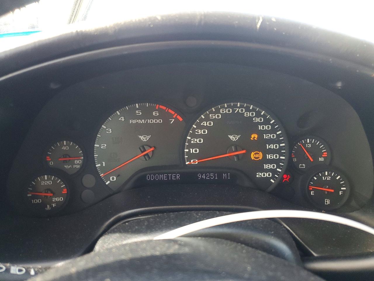 2000 Chevrolet Corvette White vin: 1G1YY22G9Y5120579