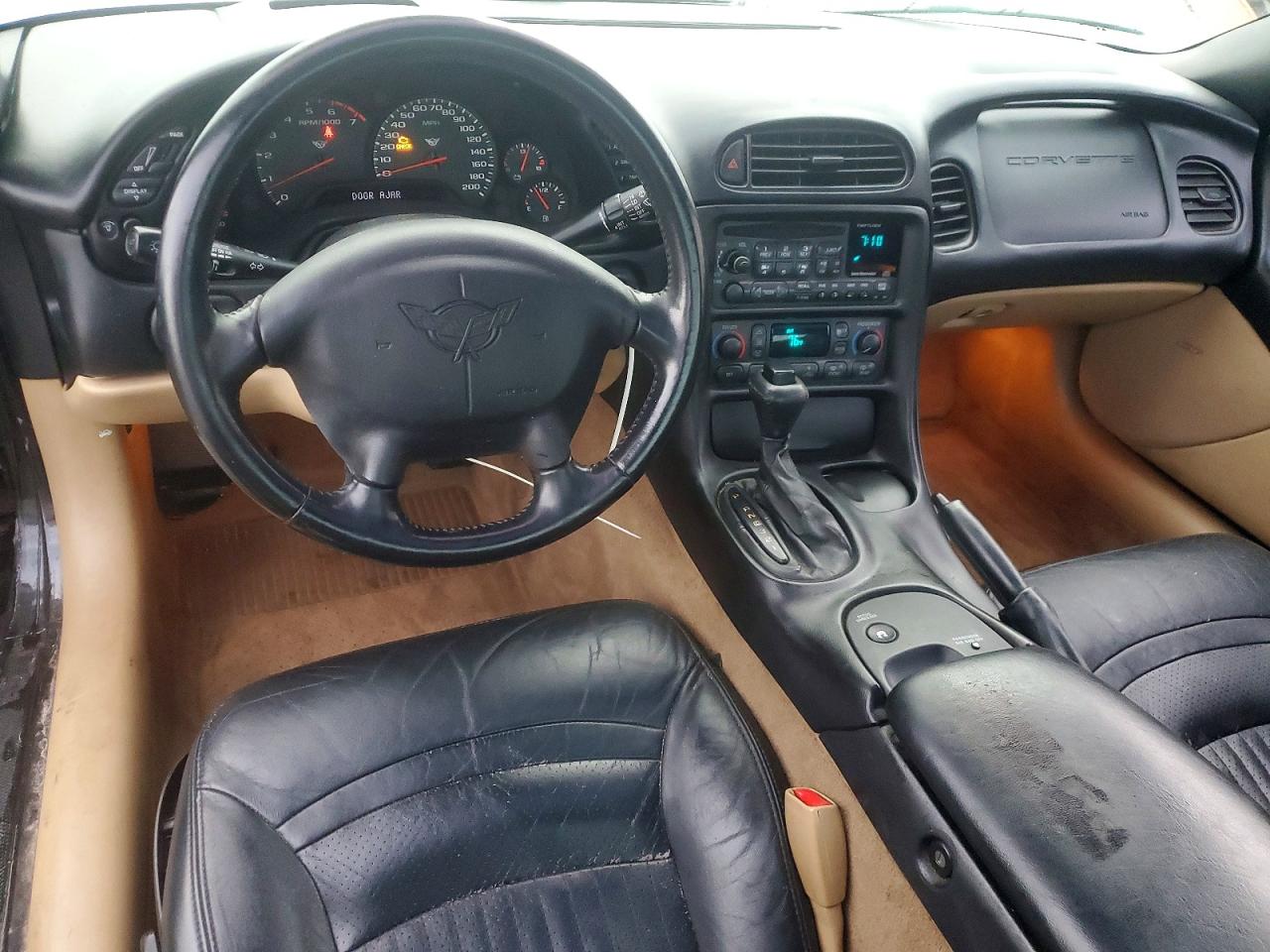 2001 Chevrolet Corvet Black vin: 1G1YY22GX15134674