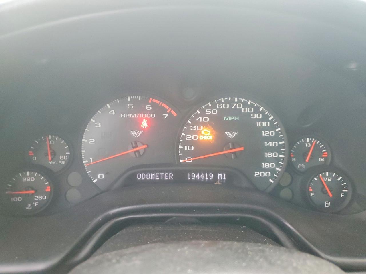 2001 Chevrolet Corvet Black vin: 1G1YY22GX15134674