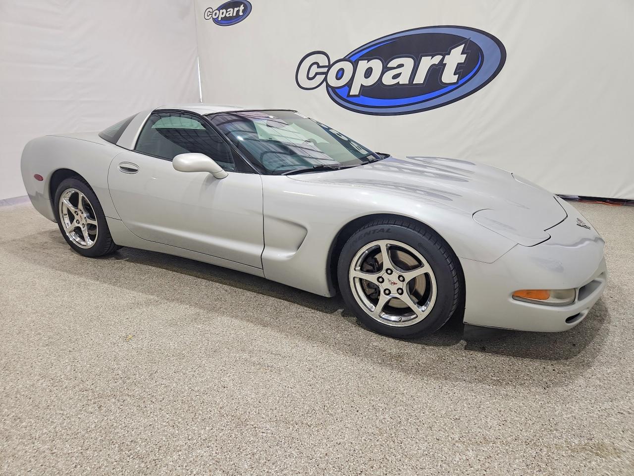 2003 Chevrolet Corvette Silver vin: 1G1YY22GX35118977