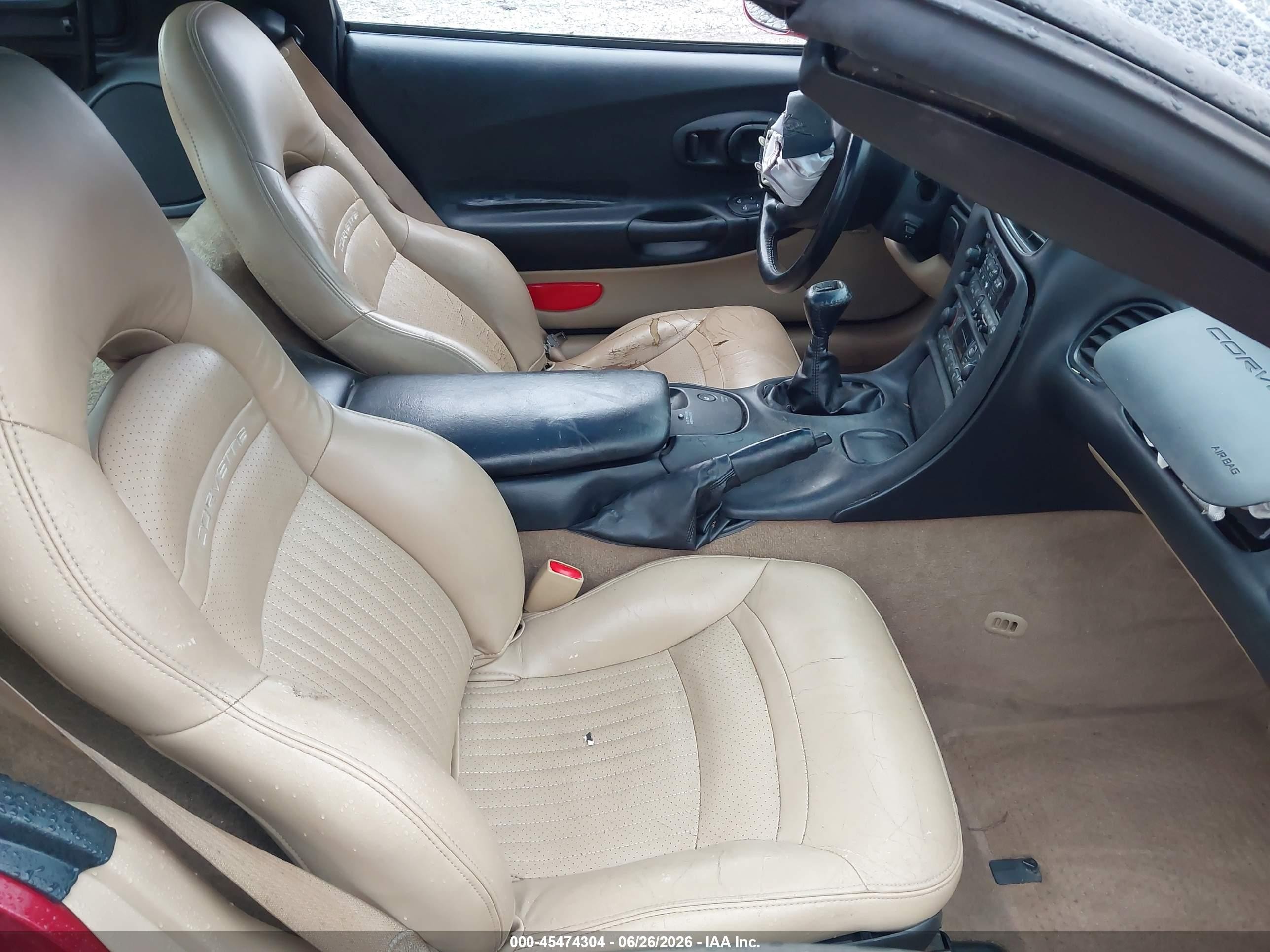 2004 Chevrolet Corvette   Красный vin: 1G1YY22GX45106765