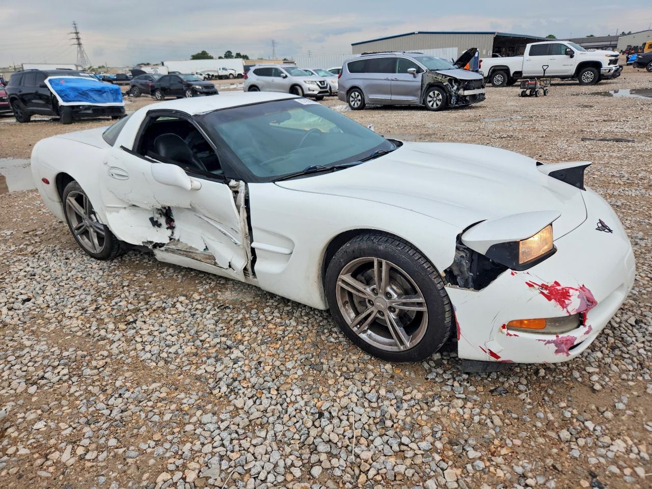 1998 Chevrolet Corvette Белый vin: 1G1YY22GXW5126713