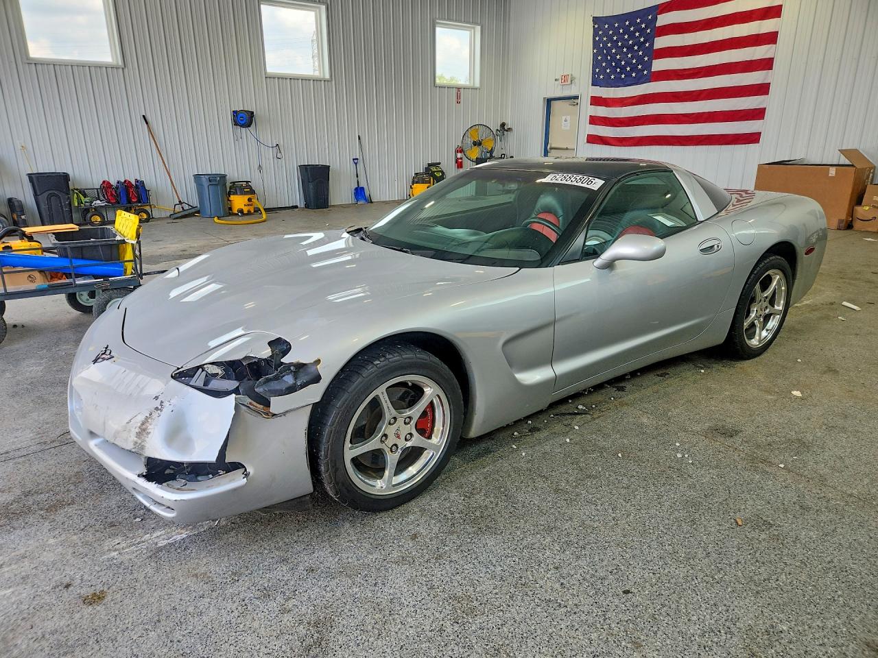 2000 Chevrolet Corvette Серебряный vin: 1G1YY22GXY5113396