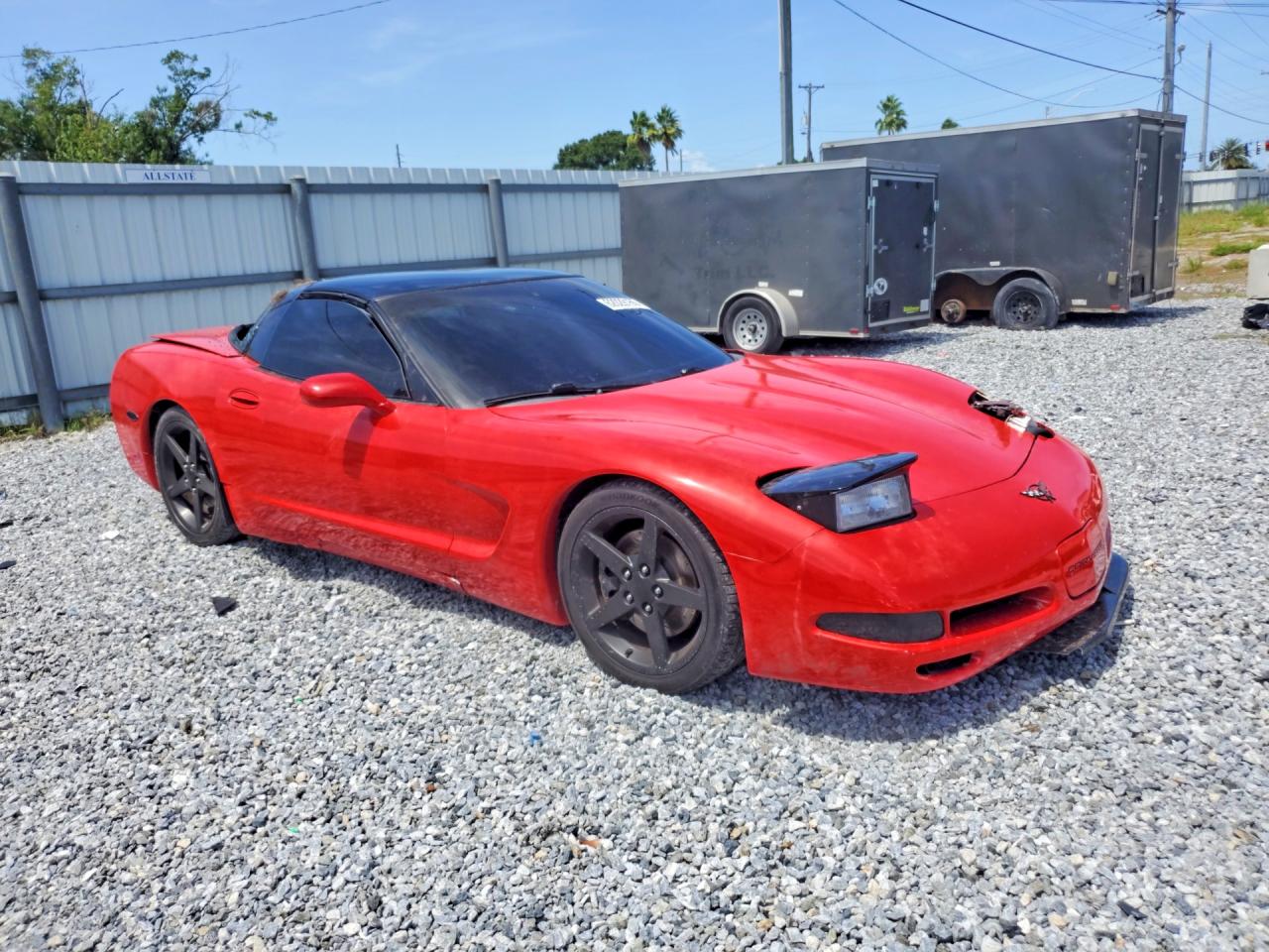 2000 Chevrolet Corvette Red vin: 1G1YY22GXY5125421