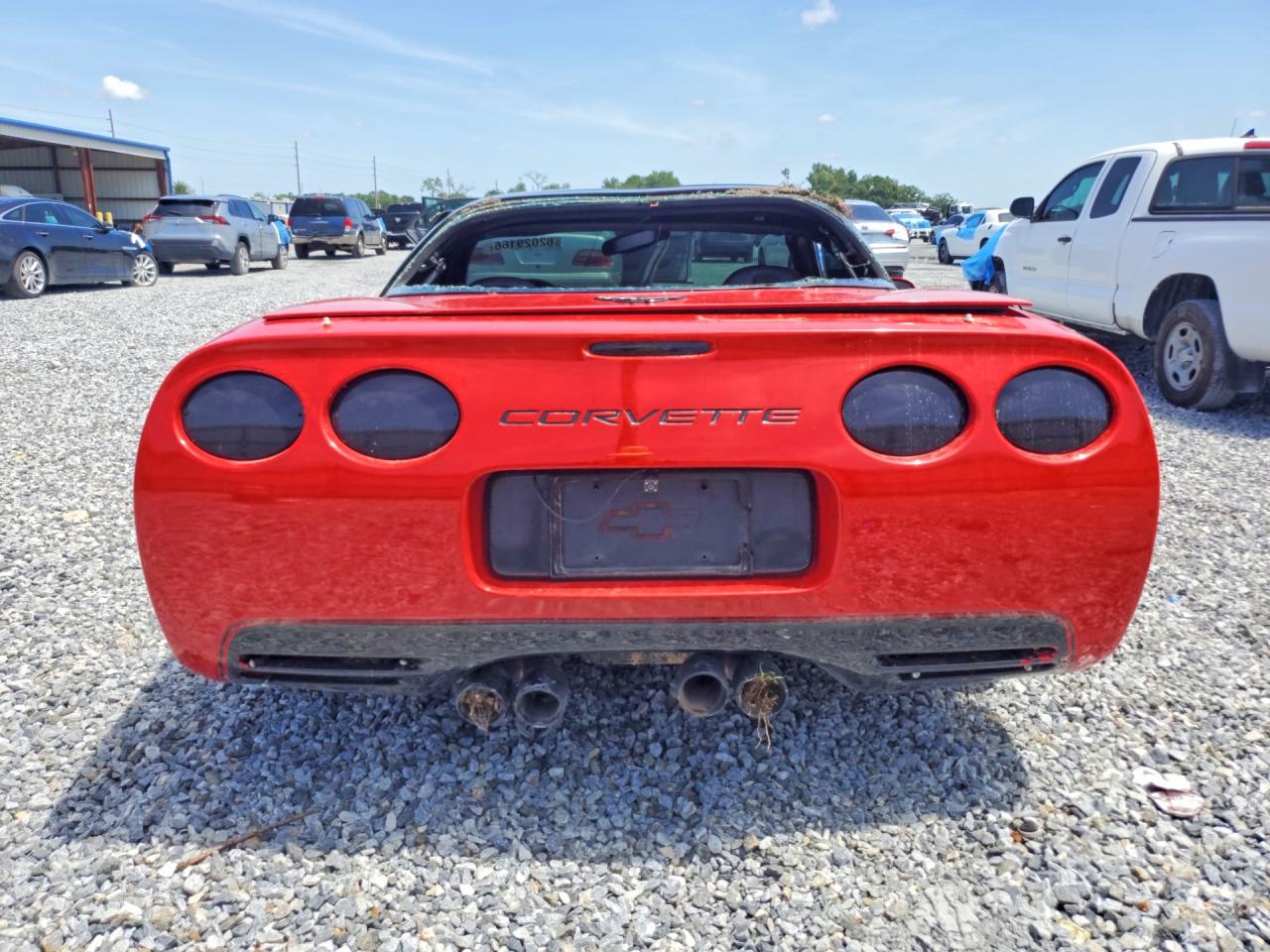 2000 Chevrolet Corvette Red vin: 1G1YY22GXY5125421