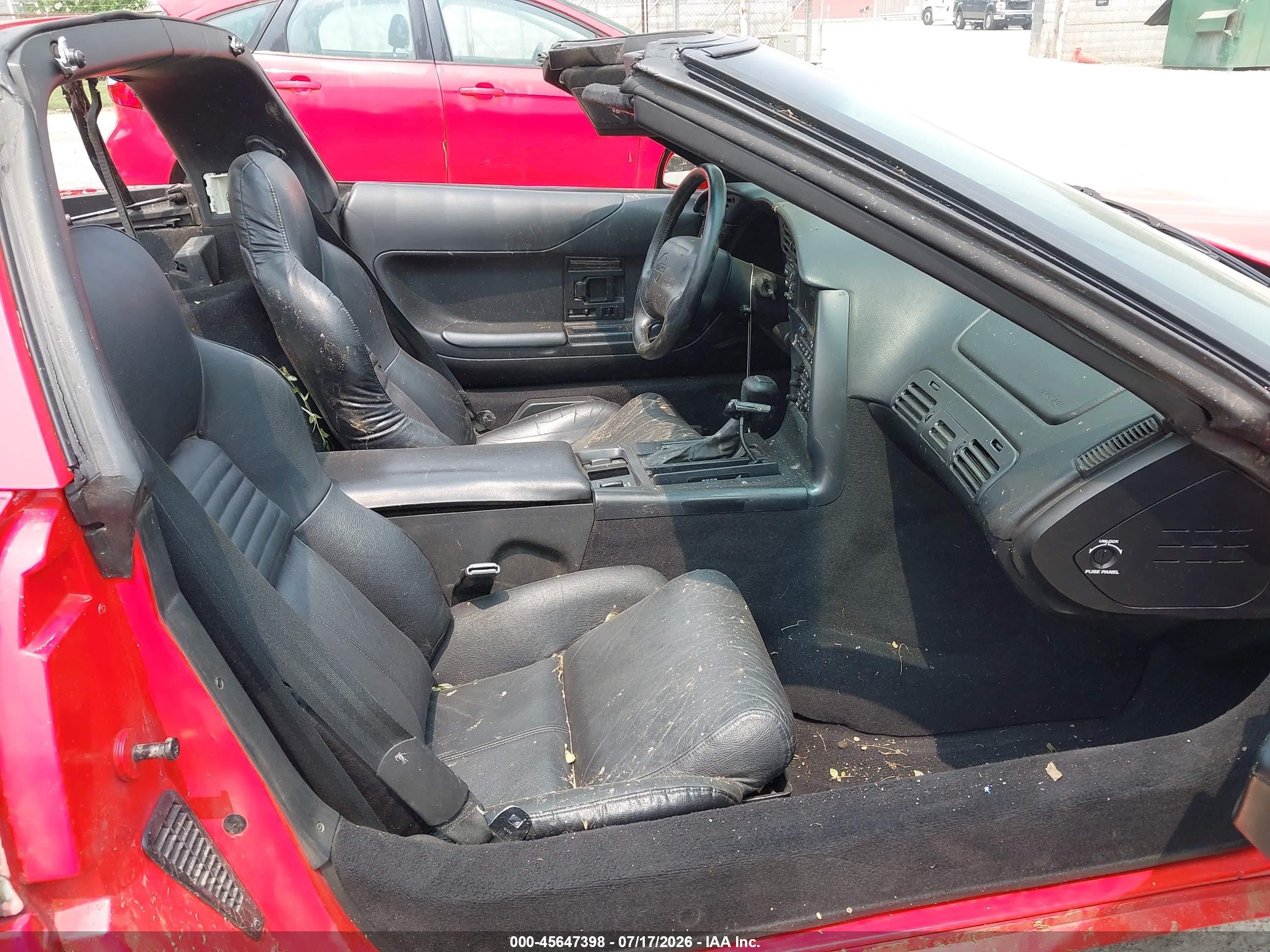 1994 Chevrolet Corvette   Red vin: 1G1YY22P0R5116681